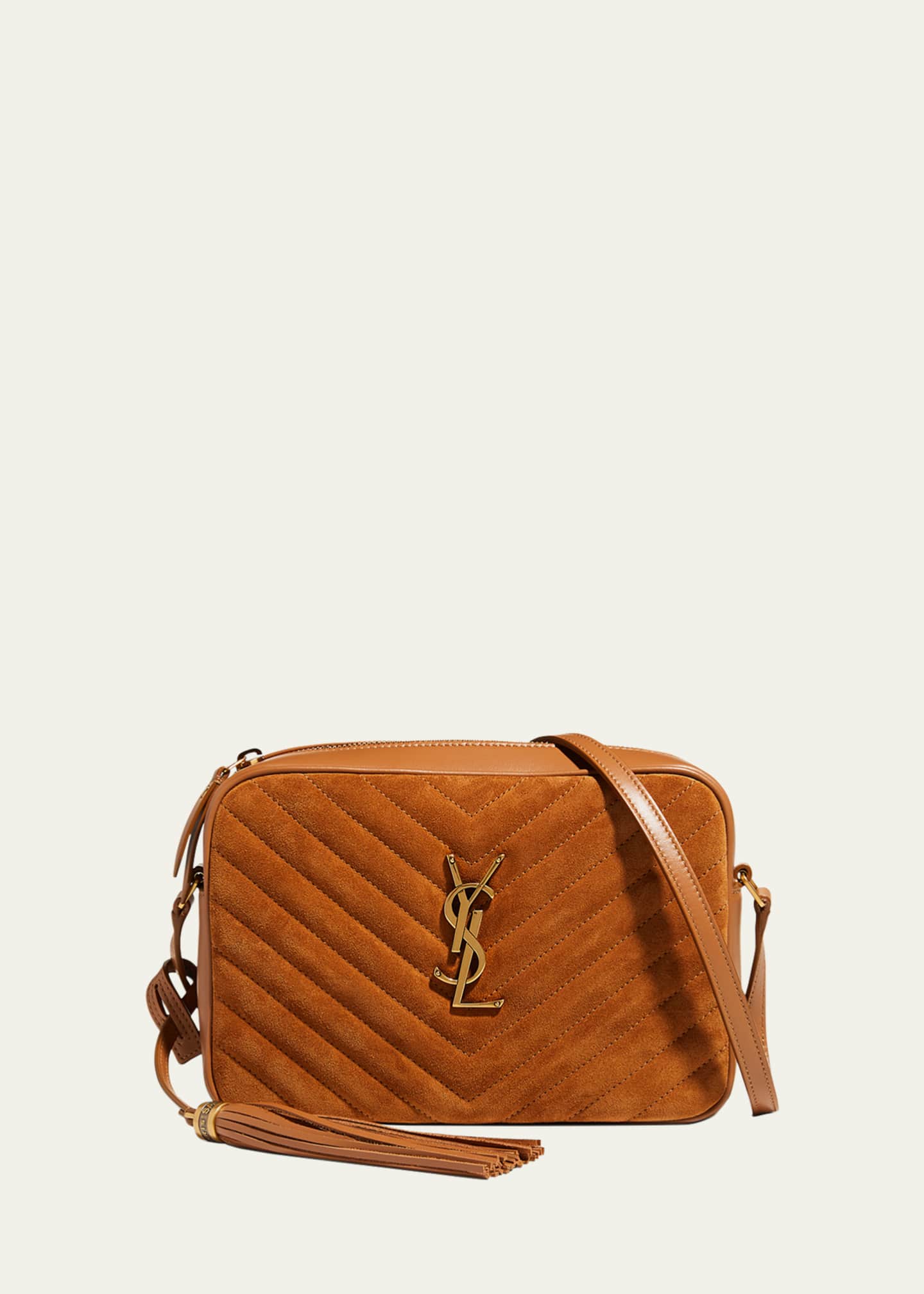 Ysl crossbody bag suede