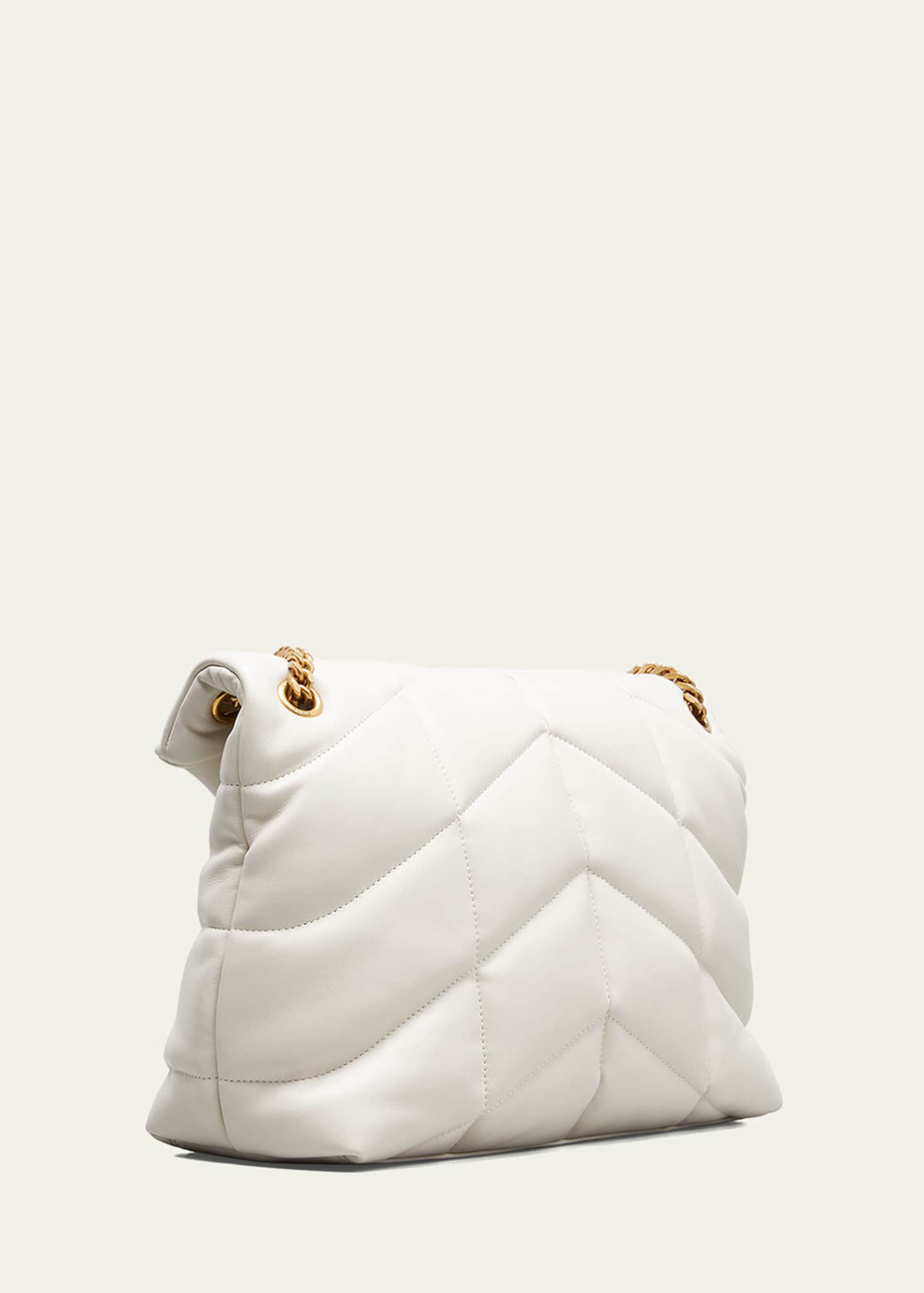 Saint Laurent Lou Puffer Medium YSL Shoulder Bag in Quilted Leather Image 3 of 6