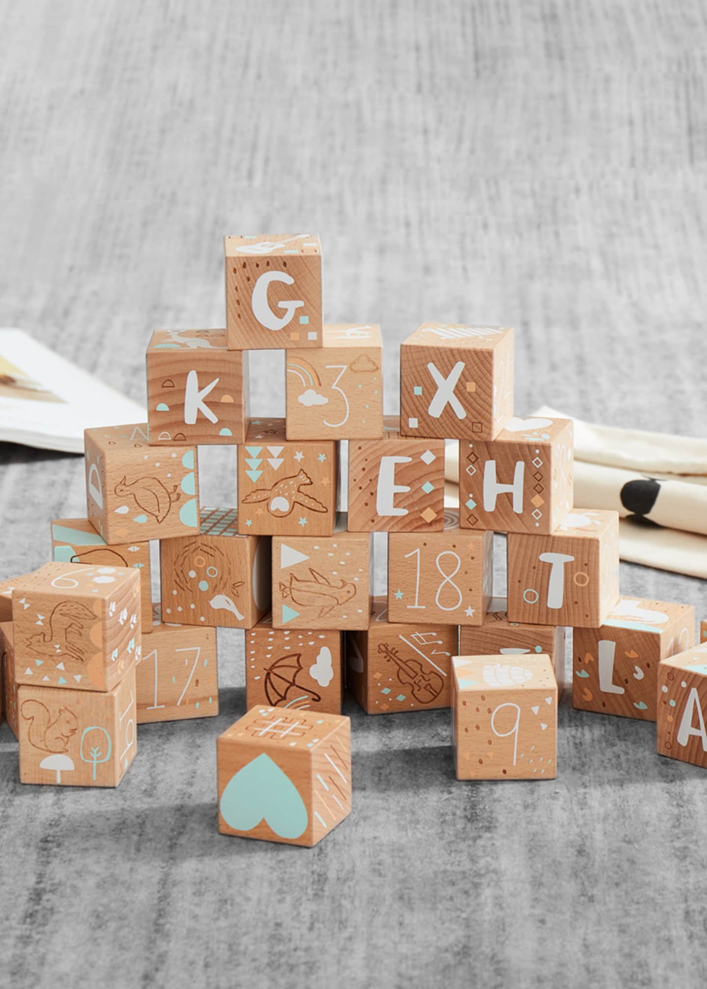 Wonder & Wise Keepsake Etched Blocks by Lizzie McKay - Bergdorf Goodman