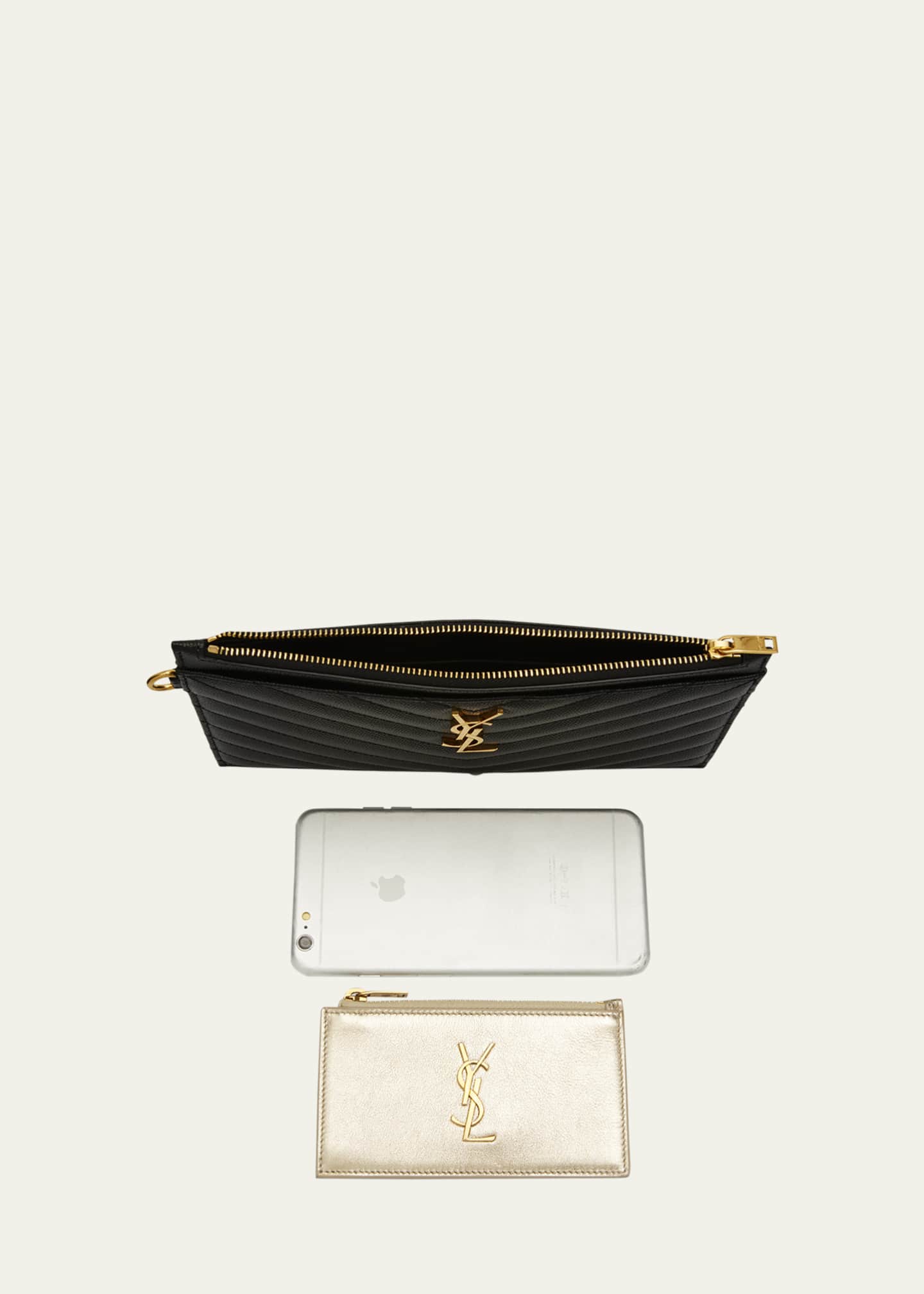 Ysl money pouch top