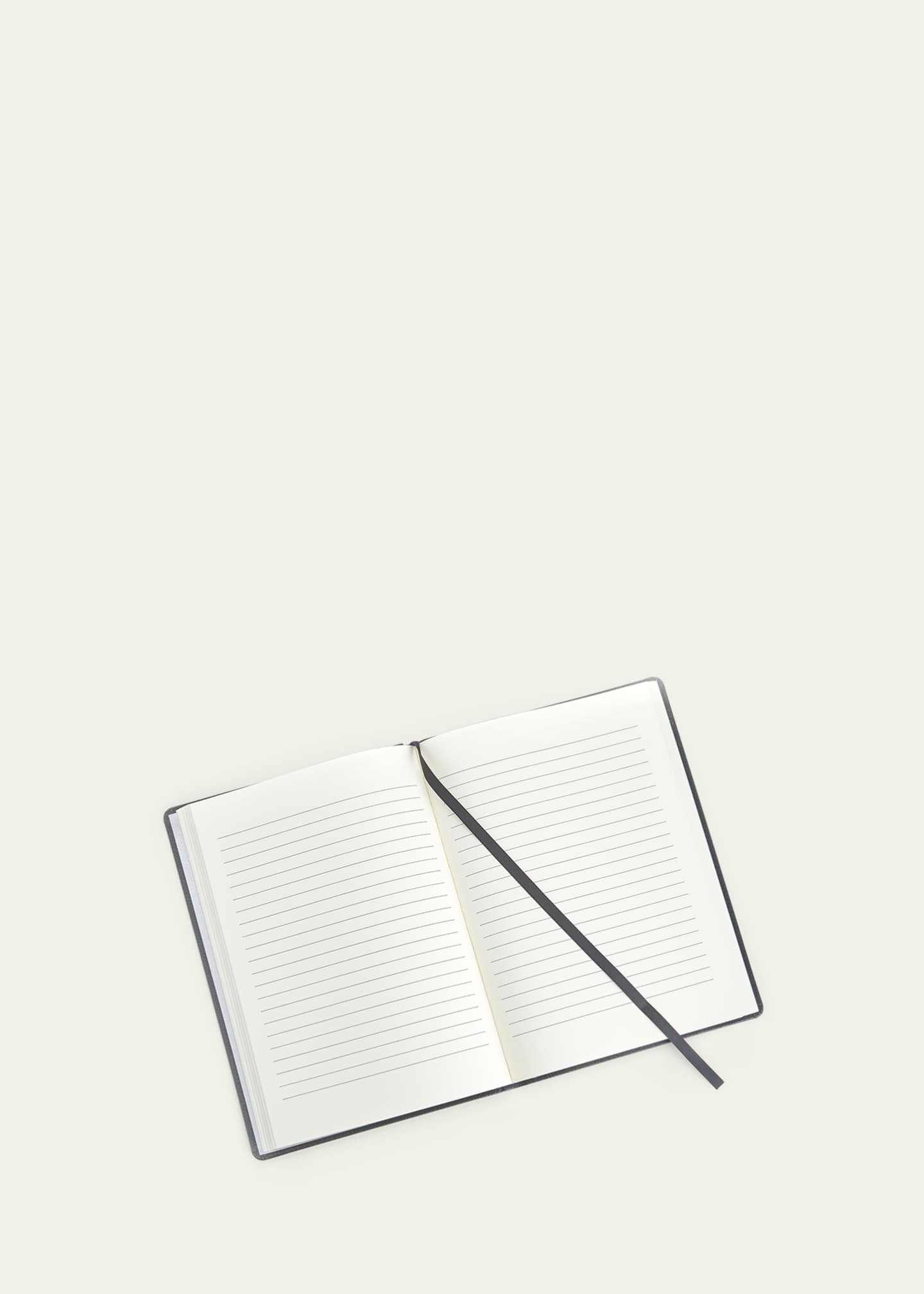 ROYCE New York Monogrammed Leather Bound Executive Notebook Image 2 of 4