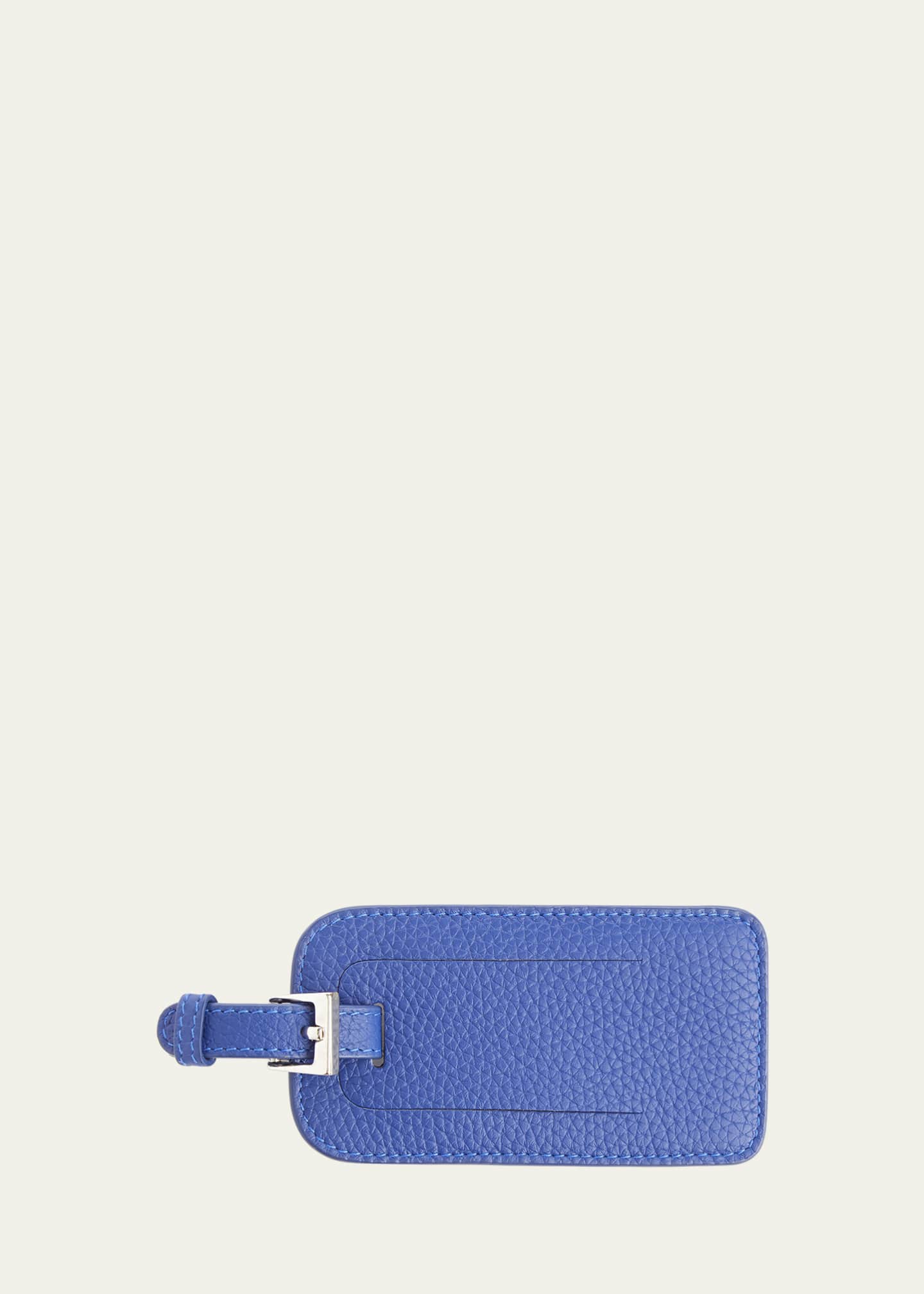 ROYCE New York Monogrammed Leather Luggage Tag Image 1 of 3