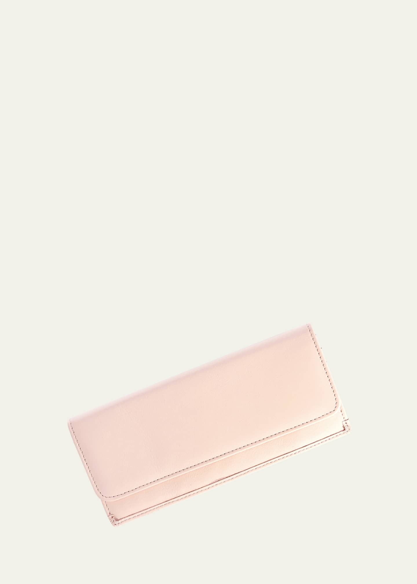 ROYCE New York Monogrammed RFID Blocking Leather Clutch Wallet Image 1 of 3