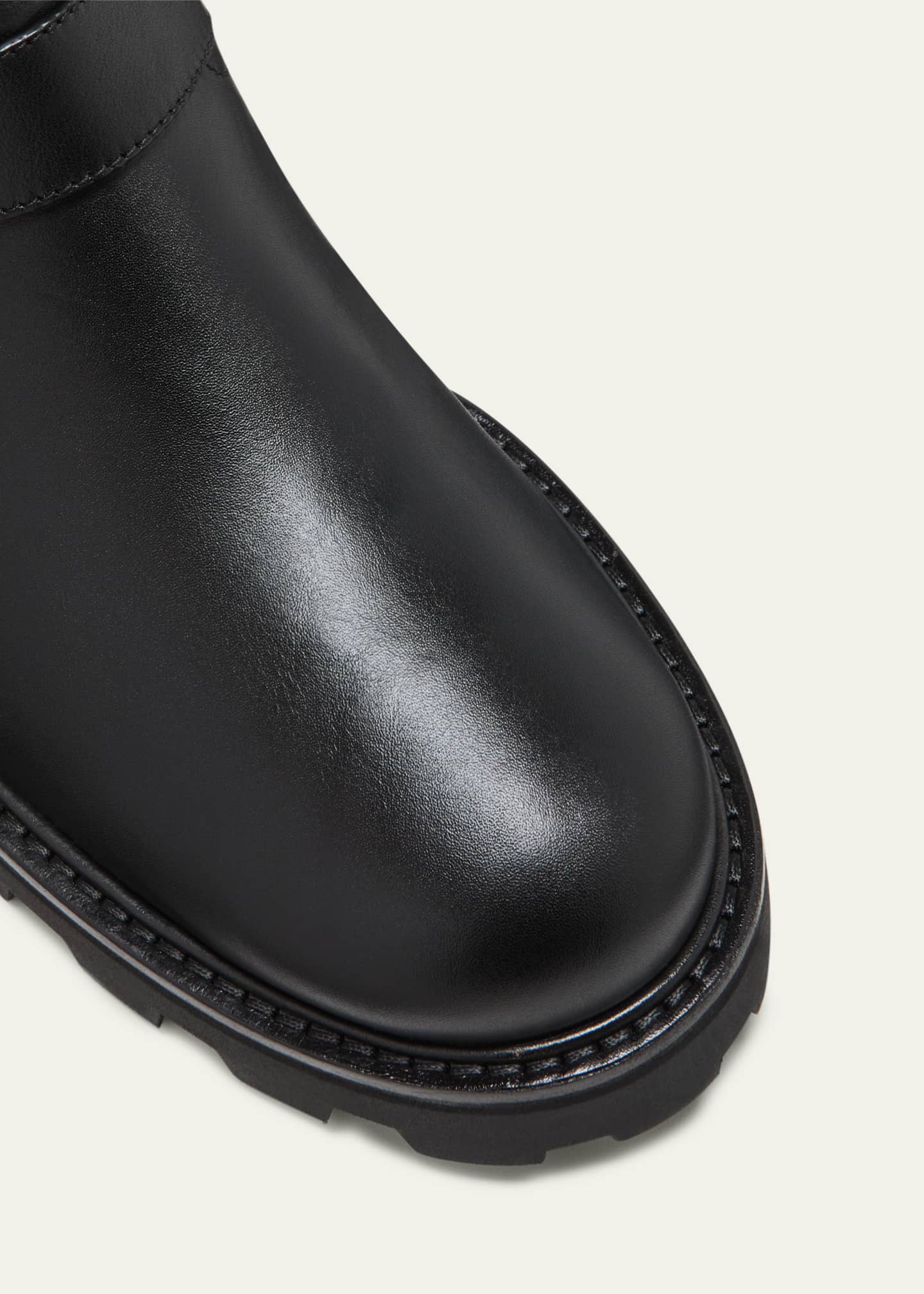 Jimmy Choo Youth II Shearling Biker Booties Bergdorf Goodman