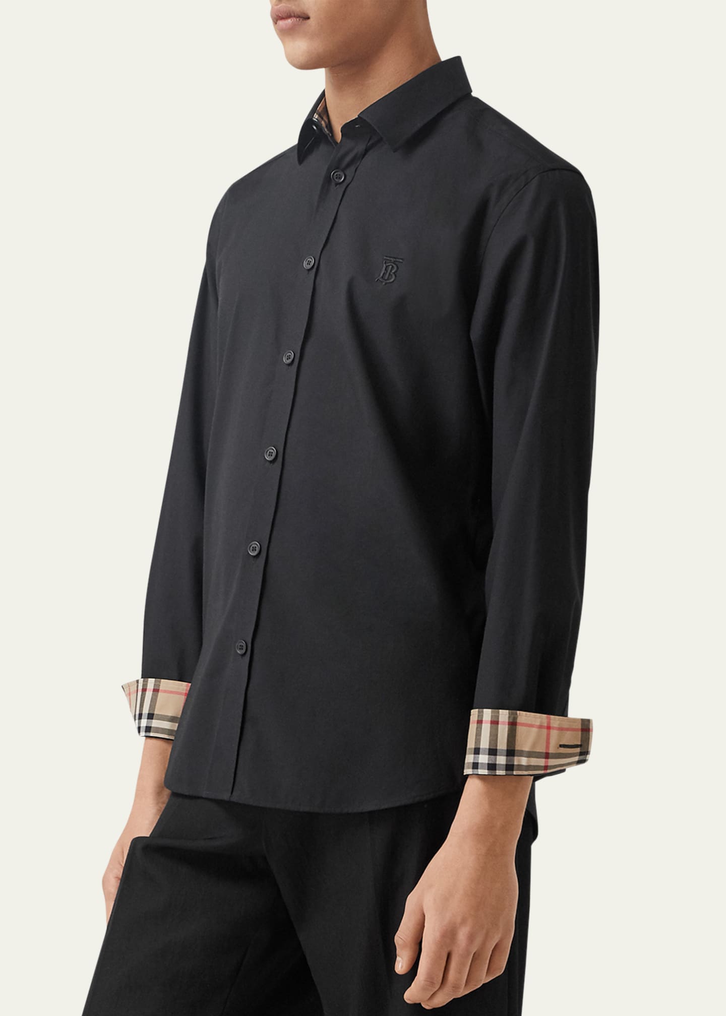 Burberry mens dress shirt top