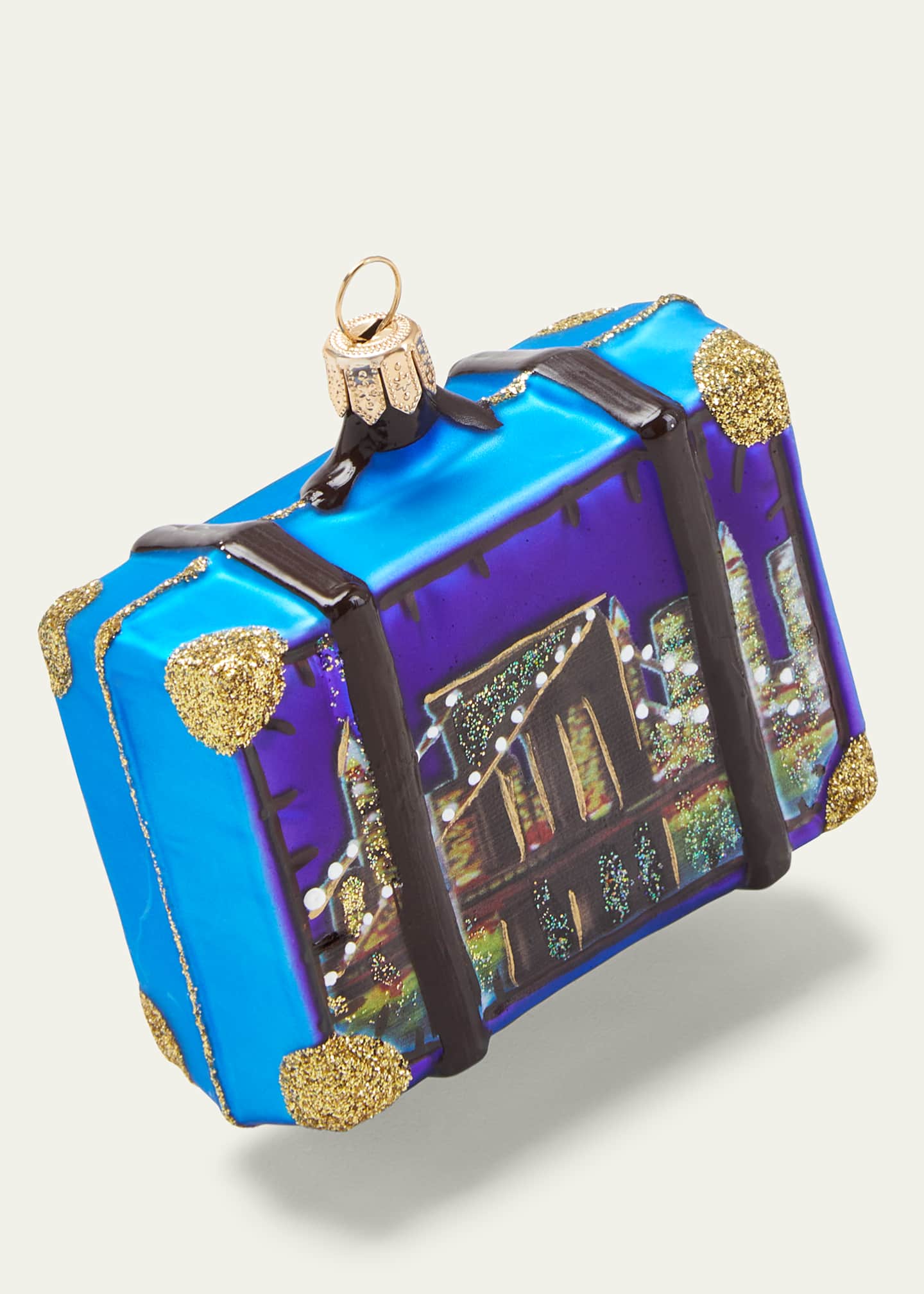 Bergdorf Goodman NYC Suitcase Christmas Ornament Bergdorf Goodman