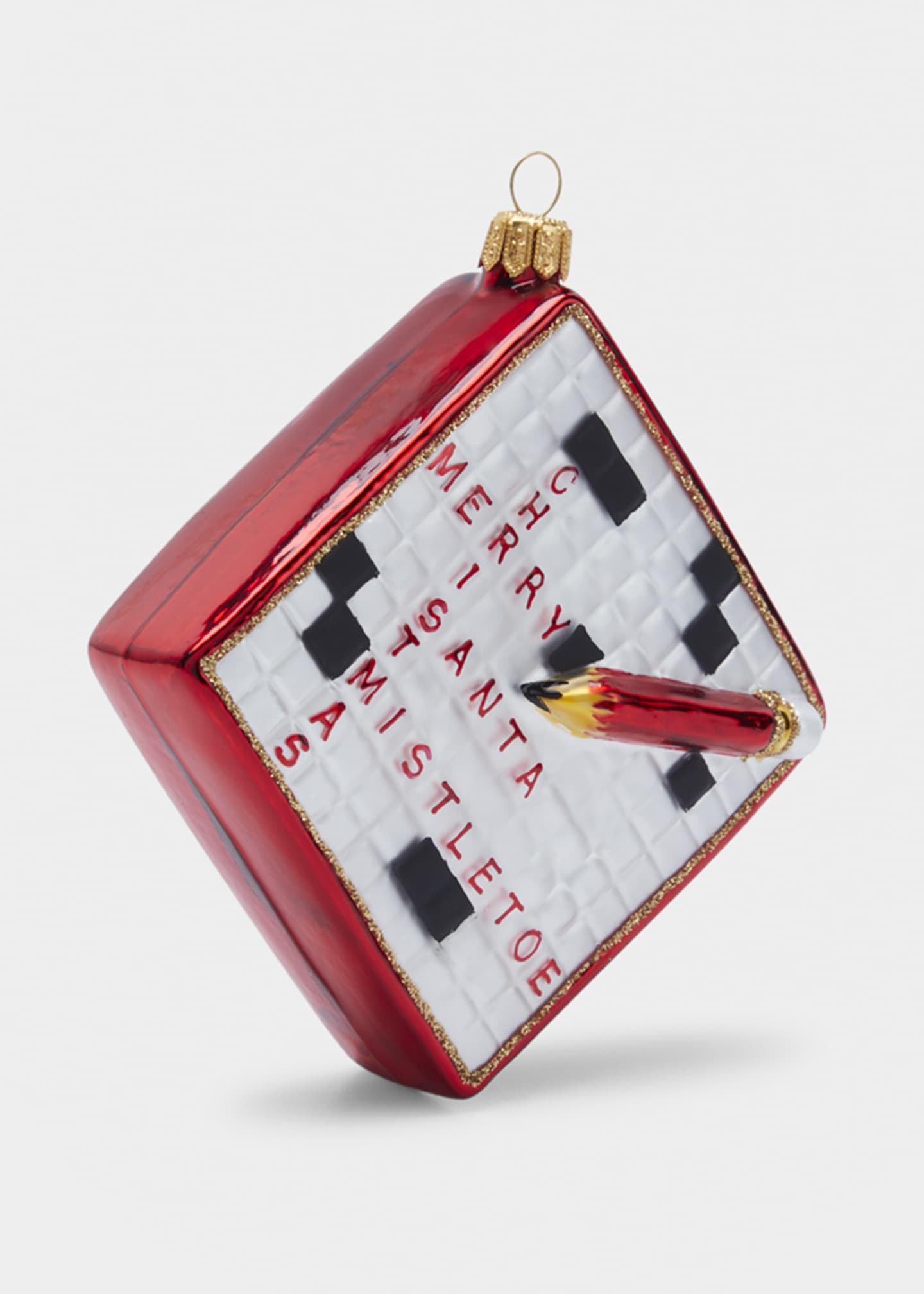 Bergdorf Goodman Crossword Puzzle Christmas Ornament Bergdorf Goodman