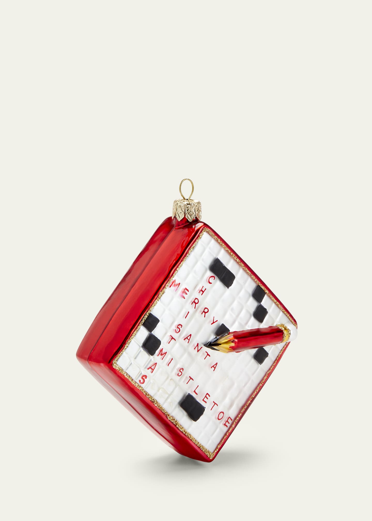 Bergdorf Goodman Crossword Puzzle Christmas Ornament Bergdorf Goodman