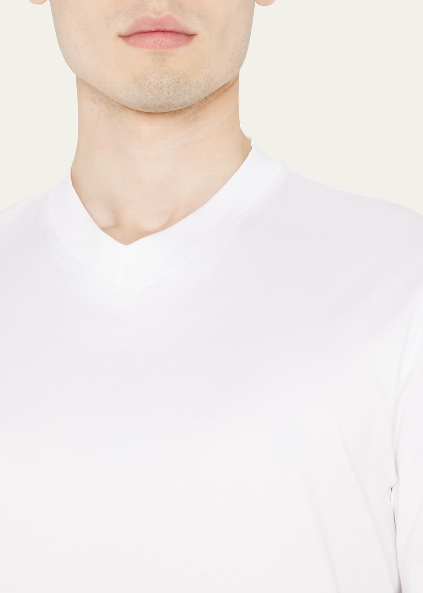 Brunello Cucinelli Men's Basic-Fit V-Neck T-Shirt - Bergdorf Goodman