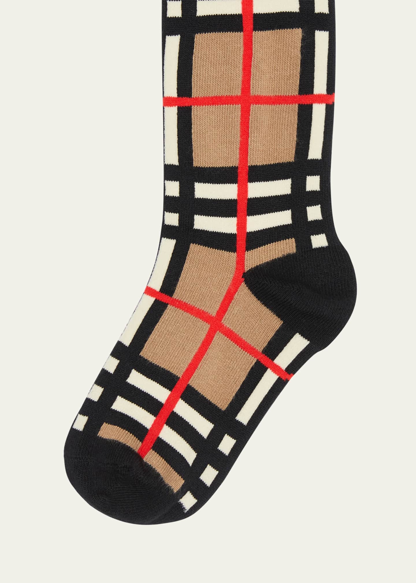 Burberry Girl's Vintage Check Tights, Size 3-10 - Bergdorf