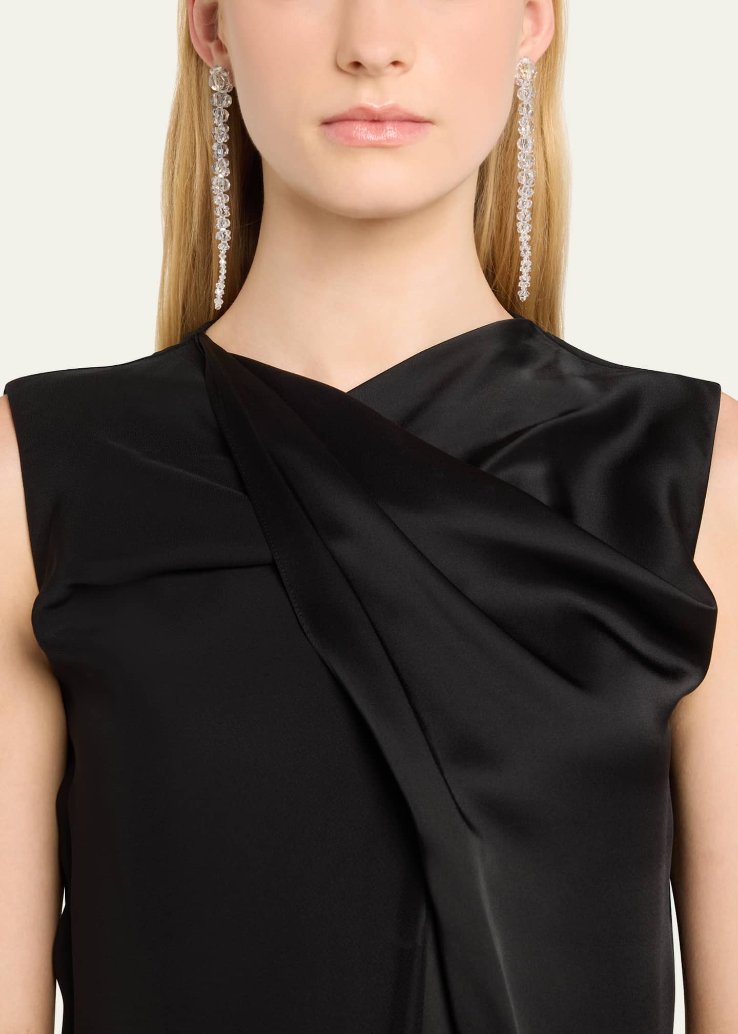 Simone Rocha Crystal Drip Earrings Image 2 of 4