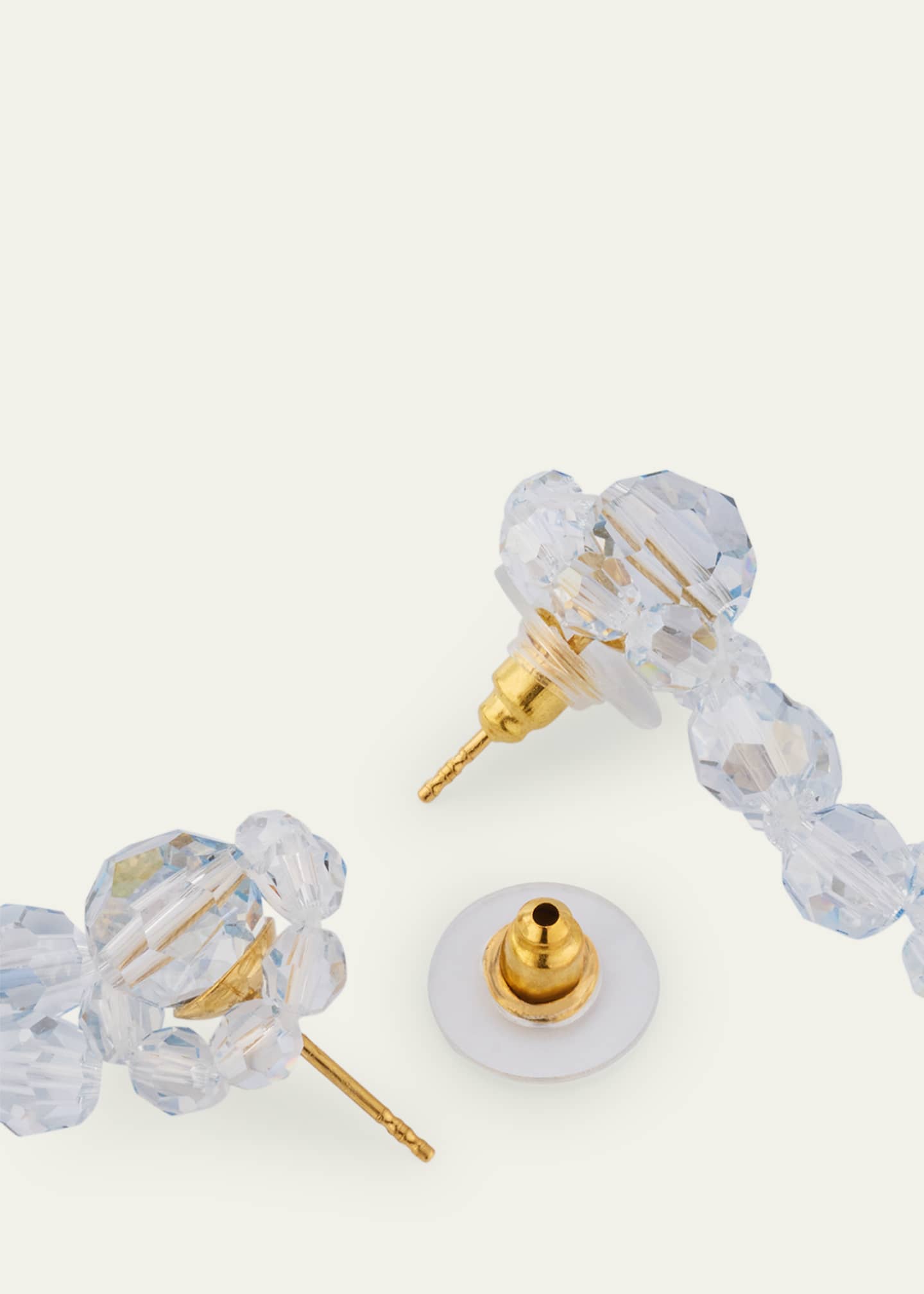 Simone Rocha Crystal Drip Earrings Image 4 of 4