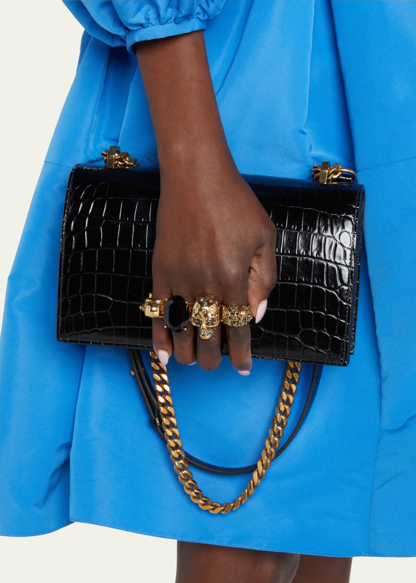 Alexander mcqueen satchel bag top
