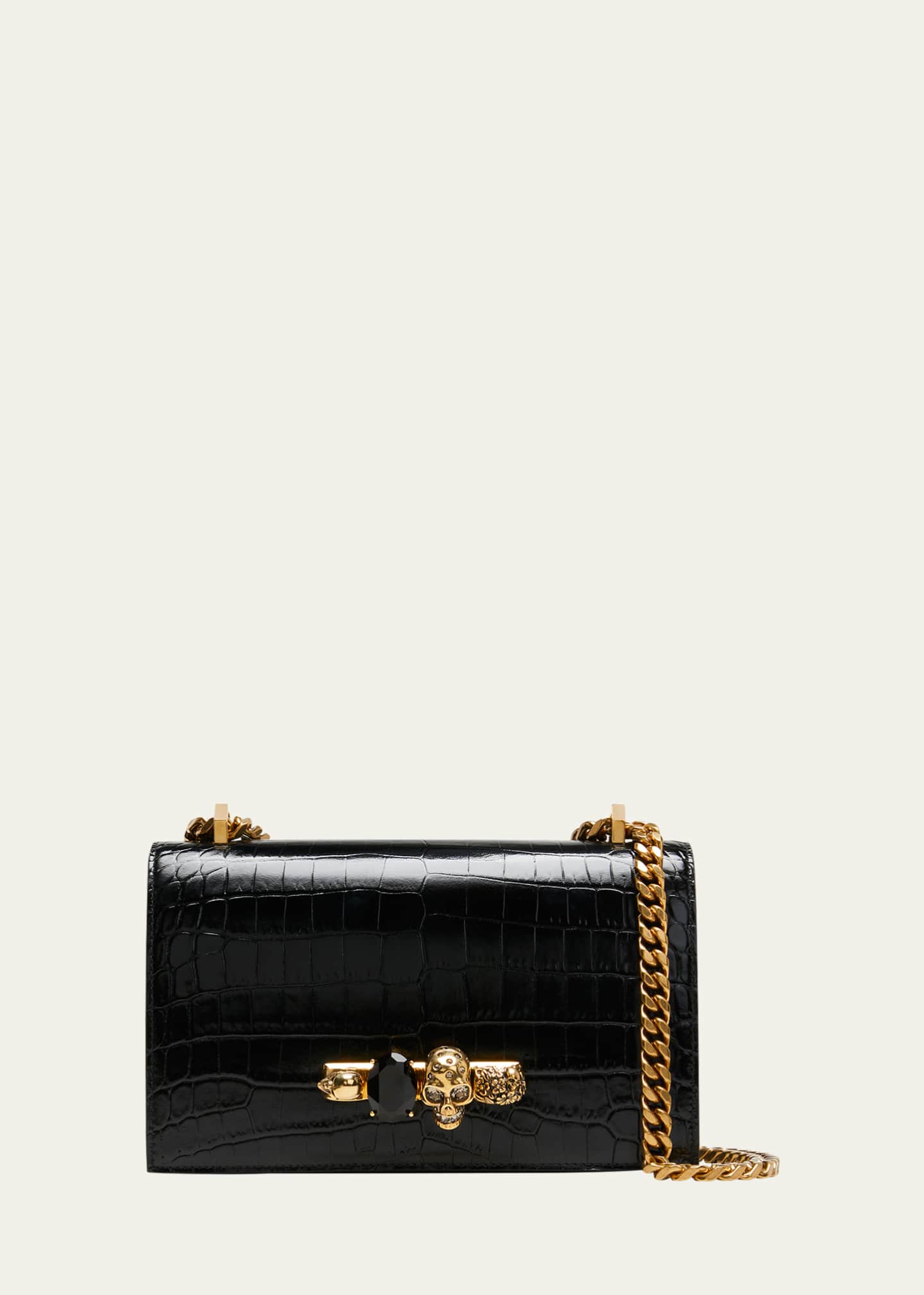 Alexander McQueen Jeweled Satchel Bag Bergdorf Goodman