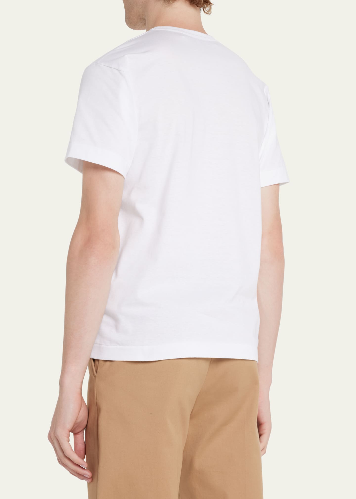 Comme des Garcons Men's Cotton Jersey Heart T-Shirt Image 3 of 5