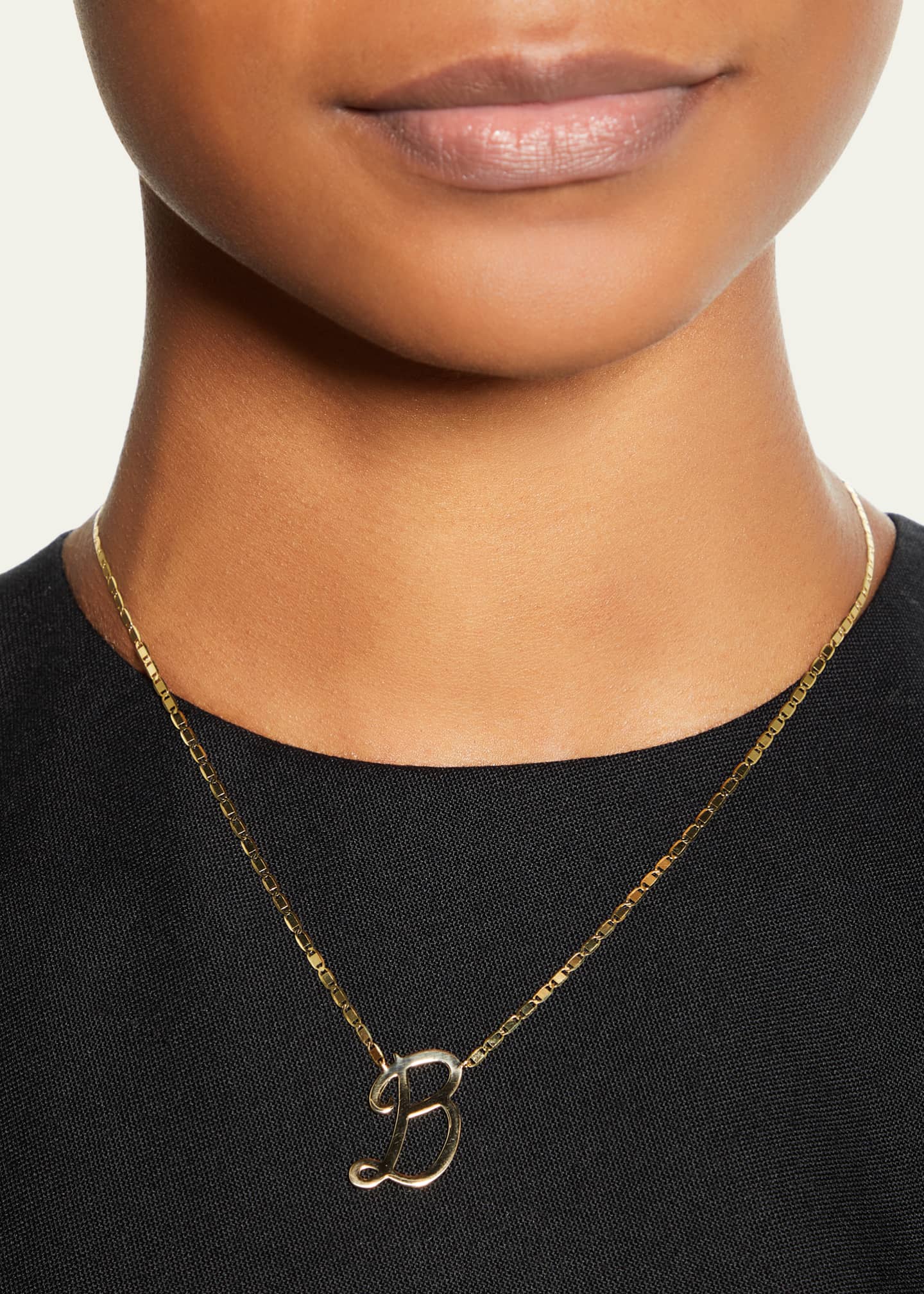 Lana initial necklace outlet