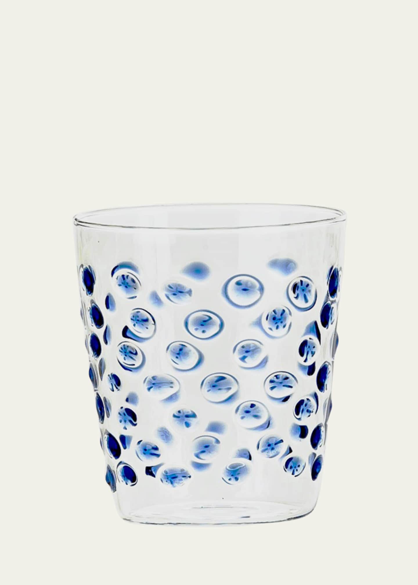 Casarialto Blue Colored Bubbles Glass