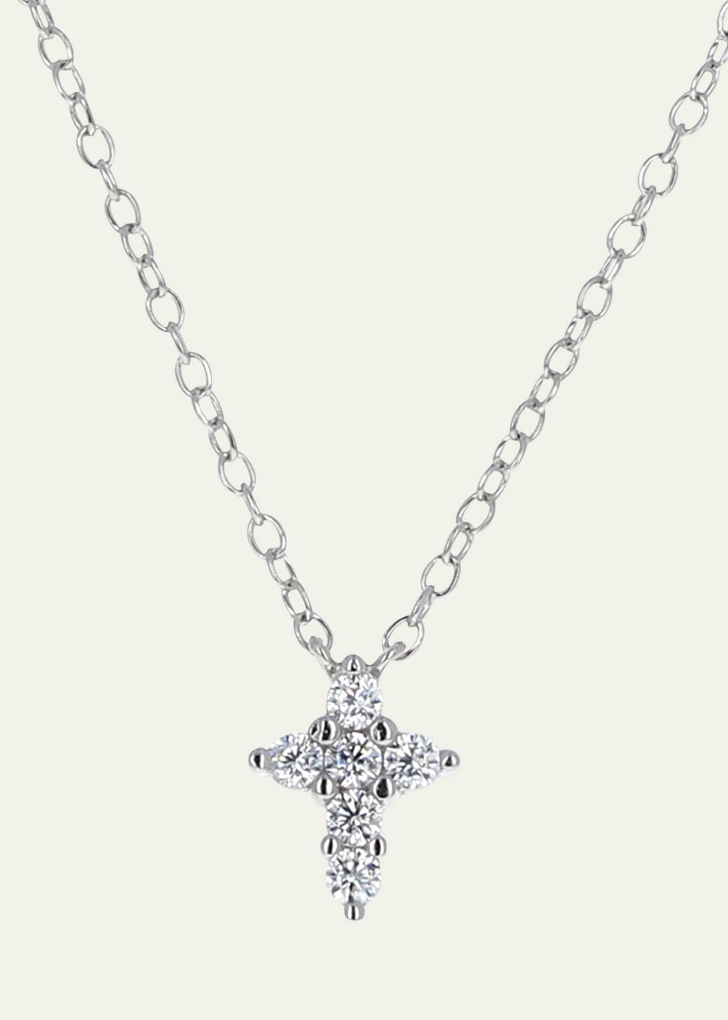 Cz cross pendant deals
