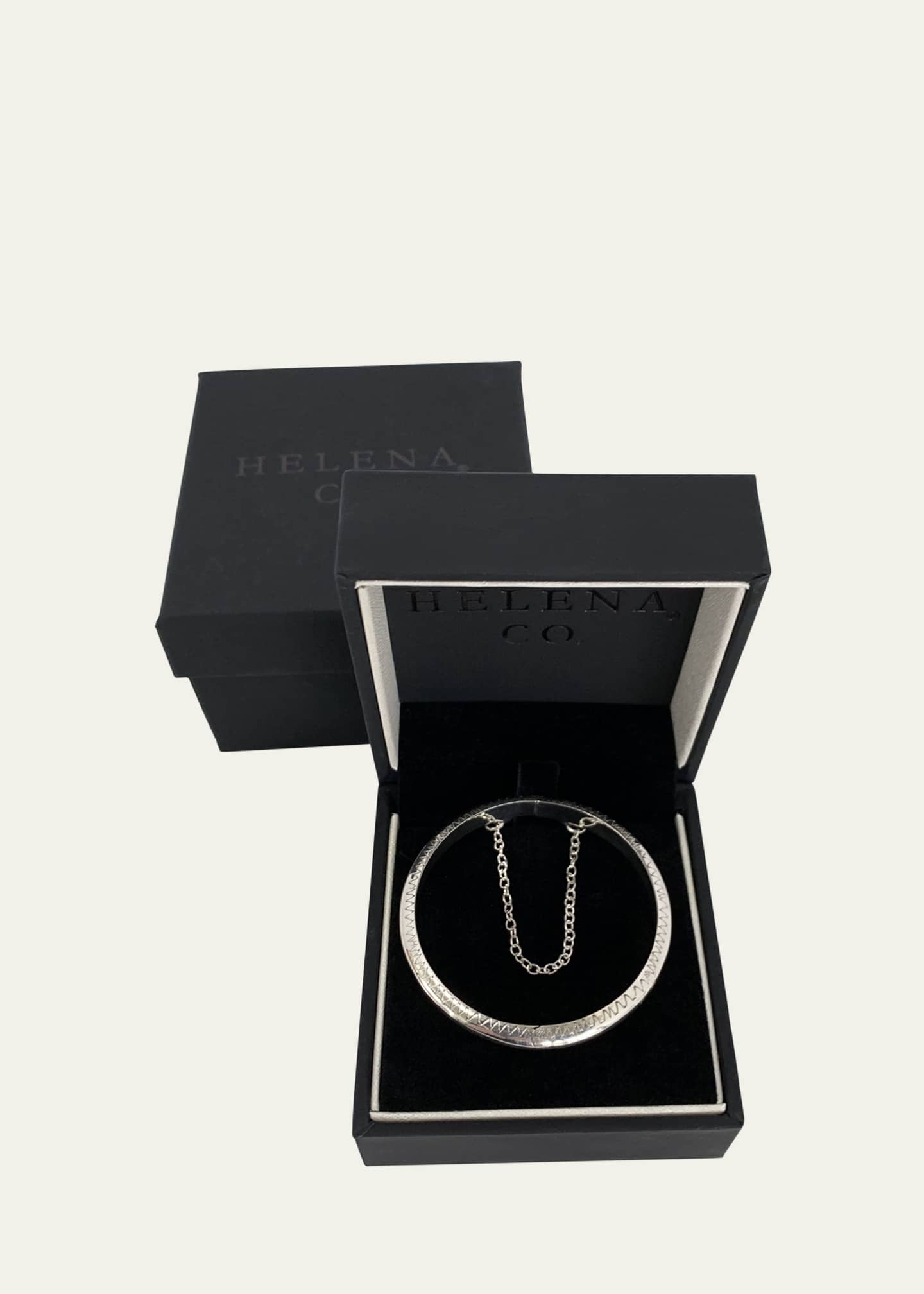 Helena Sterling Baby Bracelet w/ Filigree Bergdorf Goodman