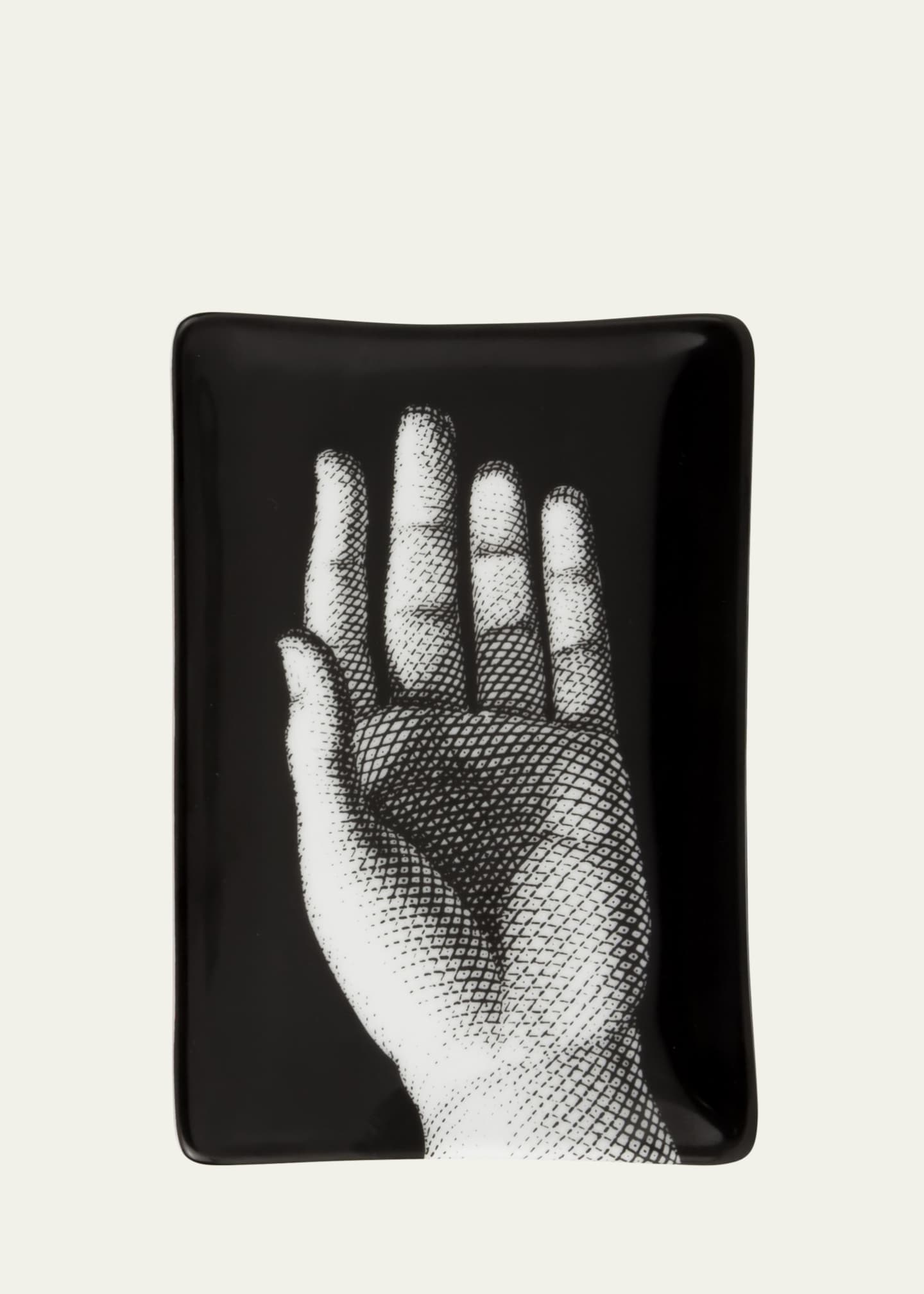 Fornasetti Rectangular Ashtray Mano Image 1 of 2