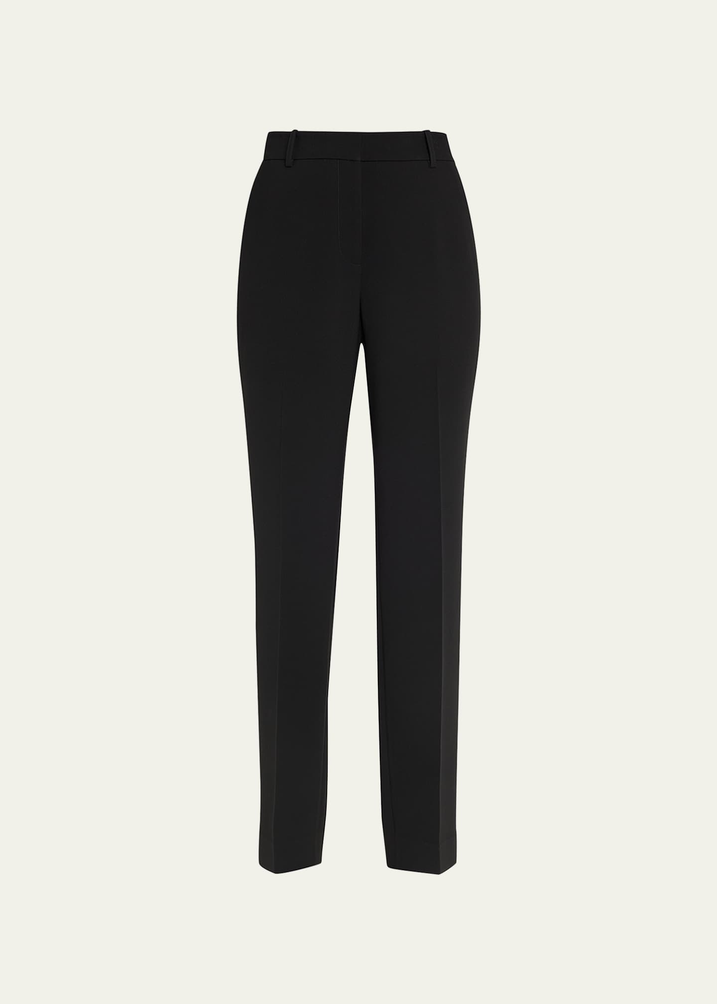 Lafayette 148 New York Clinton Finesse Crepe Ankle Pants Image 1 of 5