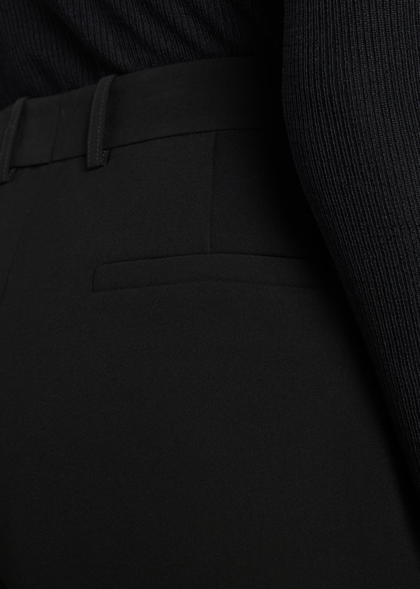 Lafayette 148 New York Clinton Finesse Crepe Ankle Pants Image 5 of 5