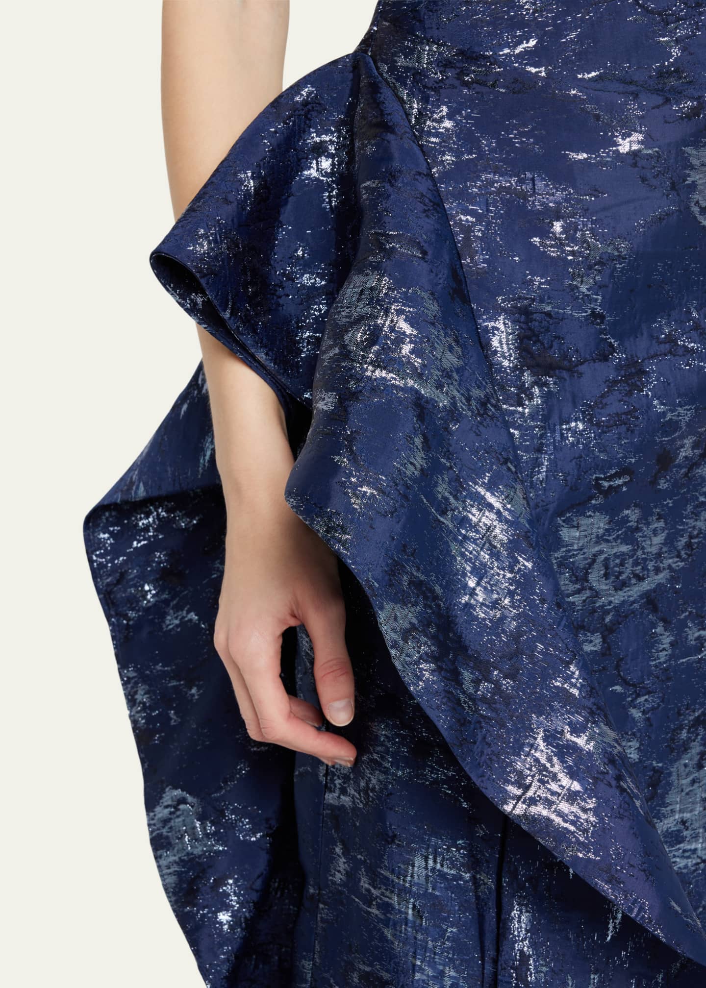 Teri jon online navy gown