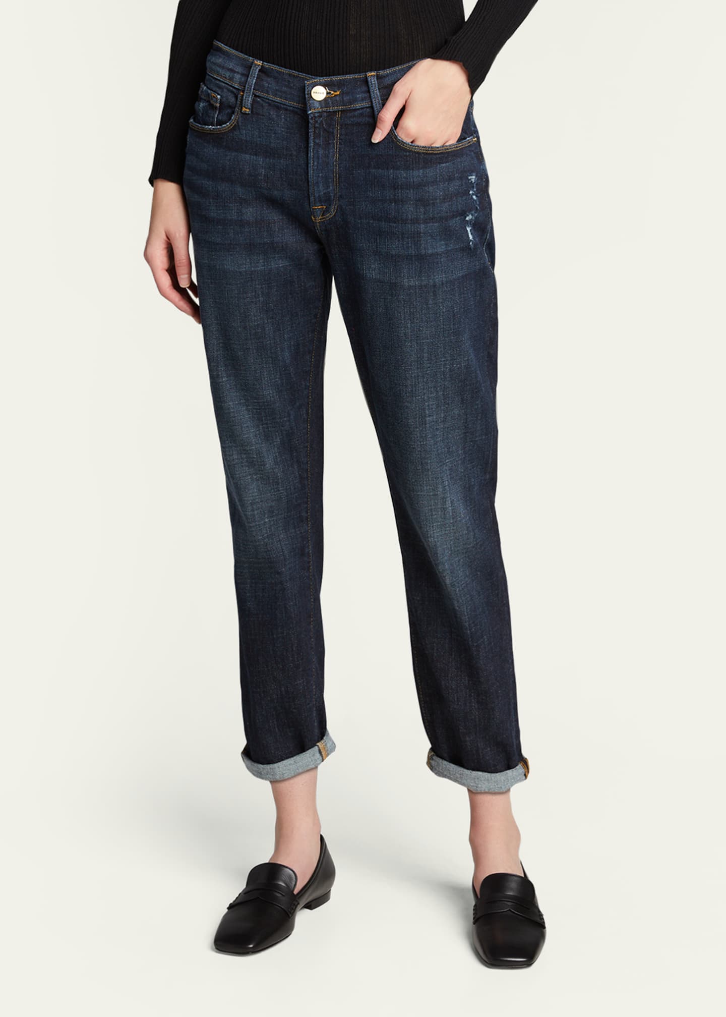 Frame le garcon slim boyfriend jeans clearance