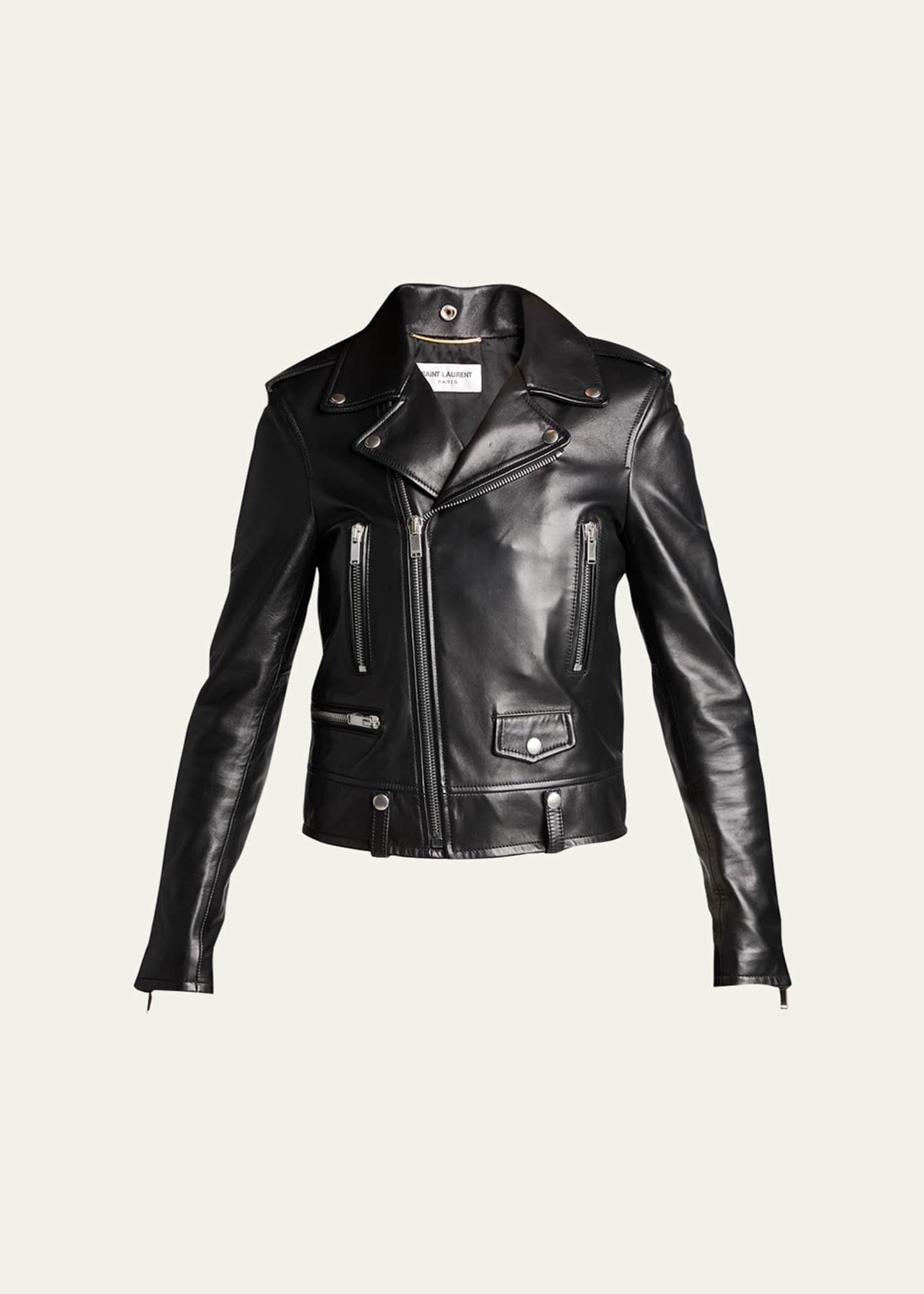 Saint Laurent Leather Biker Jacket
