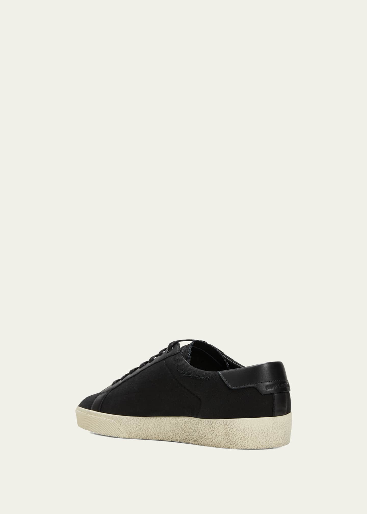 Saint laurent online embroidered sneakers