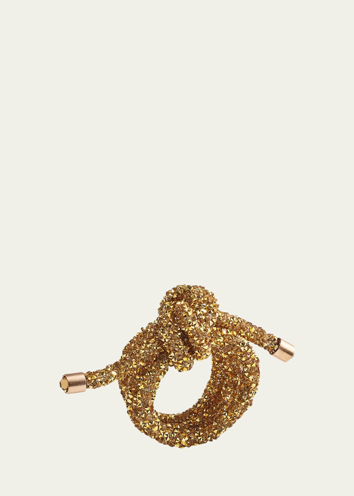 Kim Seybert Glam Knot Napkin Ring, Gold