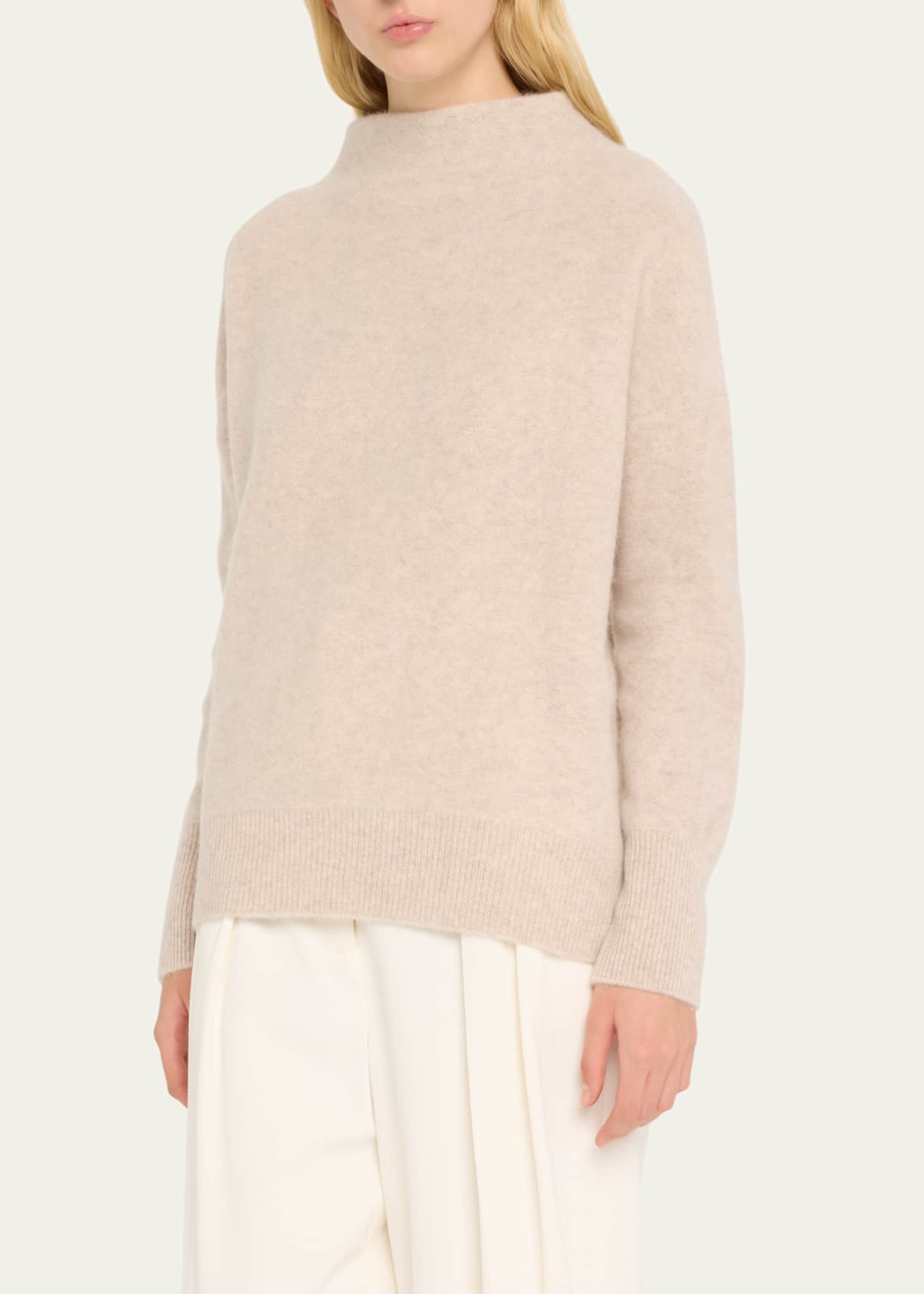 Vince Boiled Cashmere Turtleneck Pullover Image 4 of 5