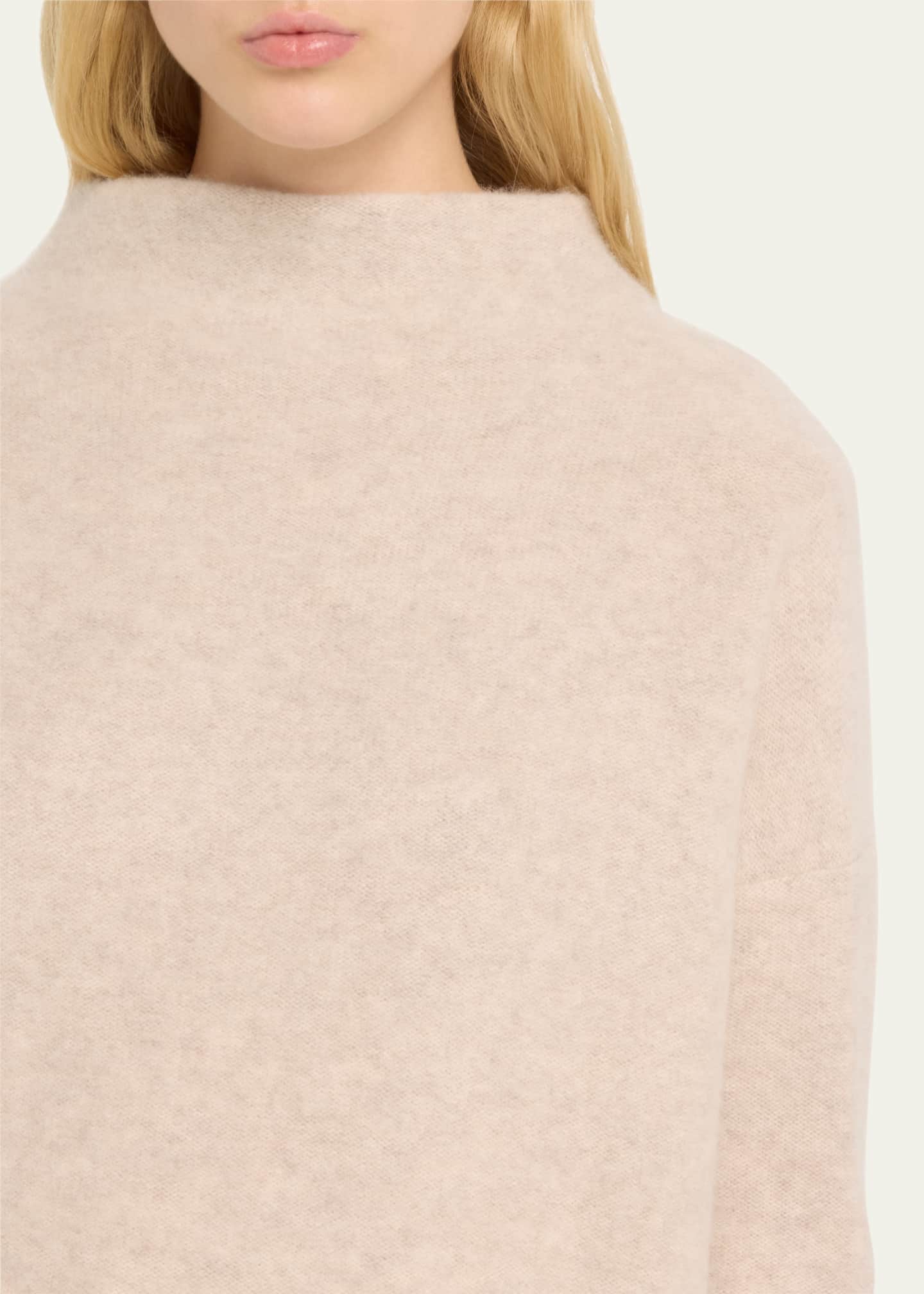 Vince Boiled Cashmere Turtleneck Pullover Image 5 of 5