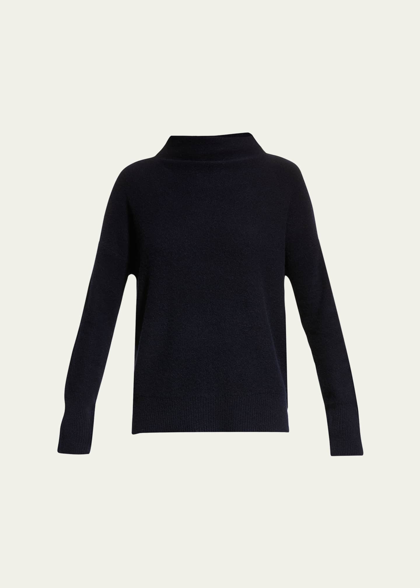 Vince boiled cashmere turtleneck tunic clearance