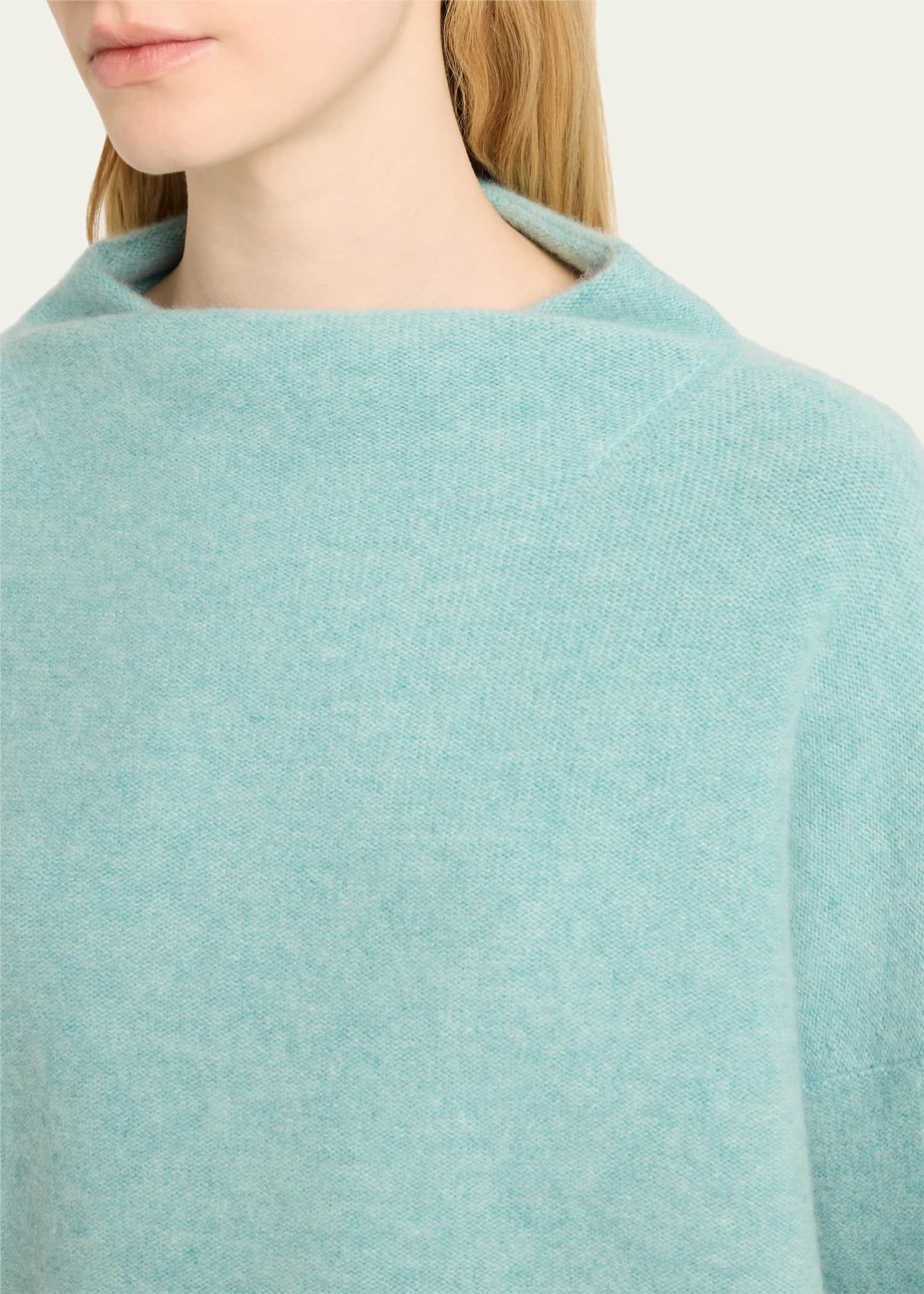 Vince Boiled Cashmere Turtleneck Pullover Image 5 of 5