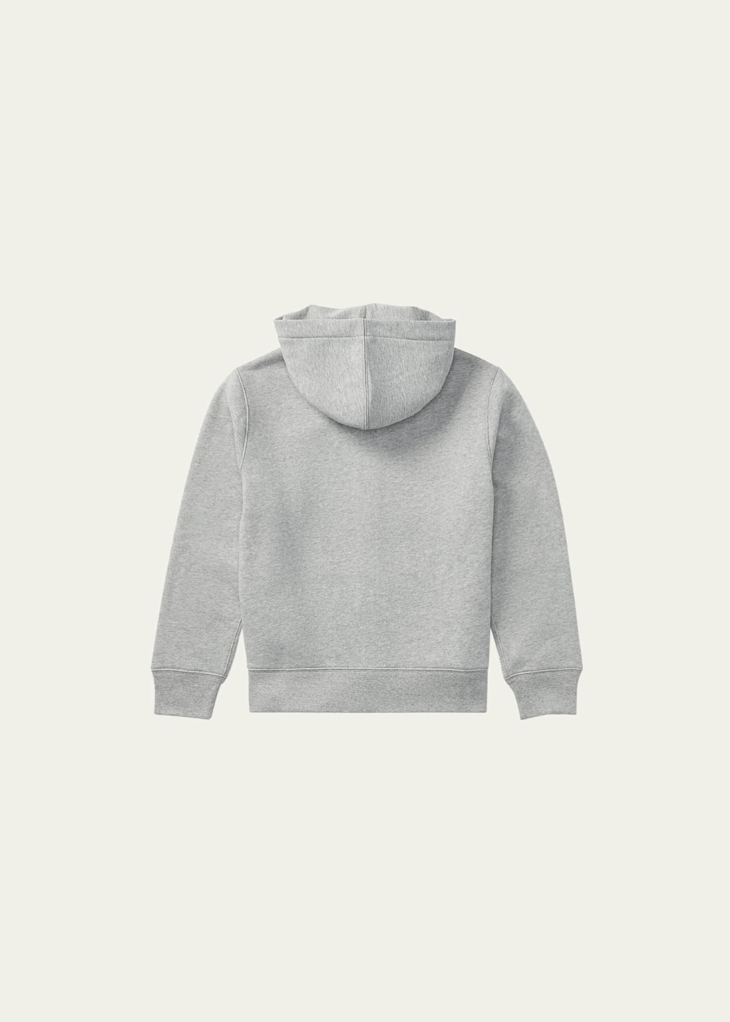 Ralph lauren cotton blend fleece hoodie clearance