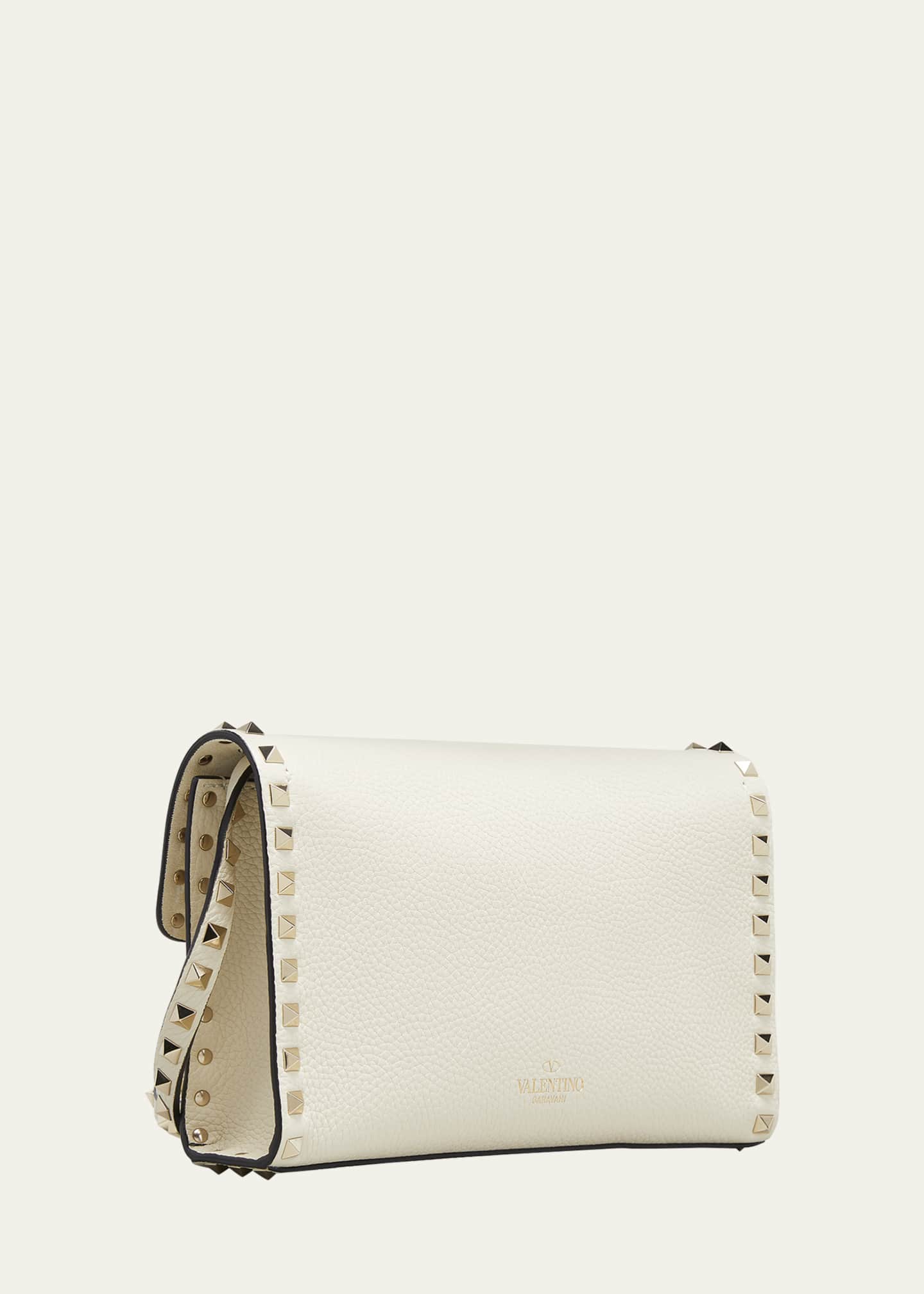 Valentino Garavani Small Rockstud Leather Shoulder Bag Bergdorf Goodman