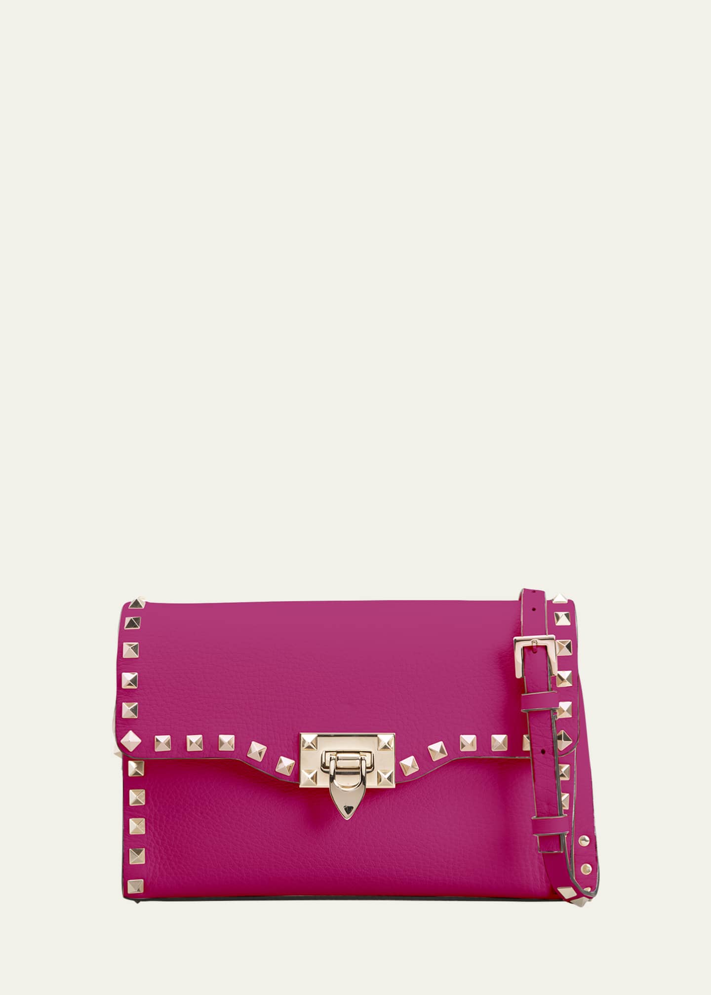 Valentino Garavani Small Rockstud Leather Shoulder Bag Bergdorf Goodman