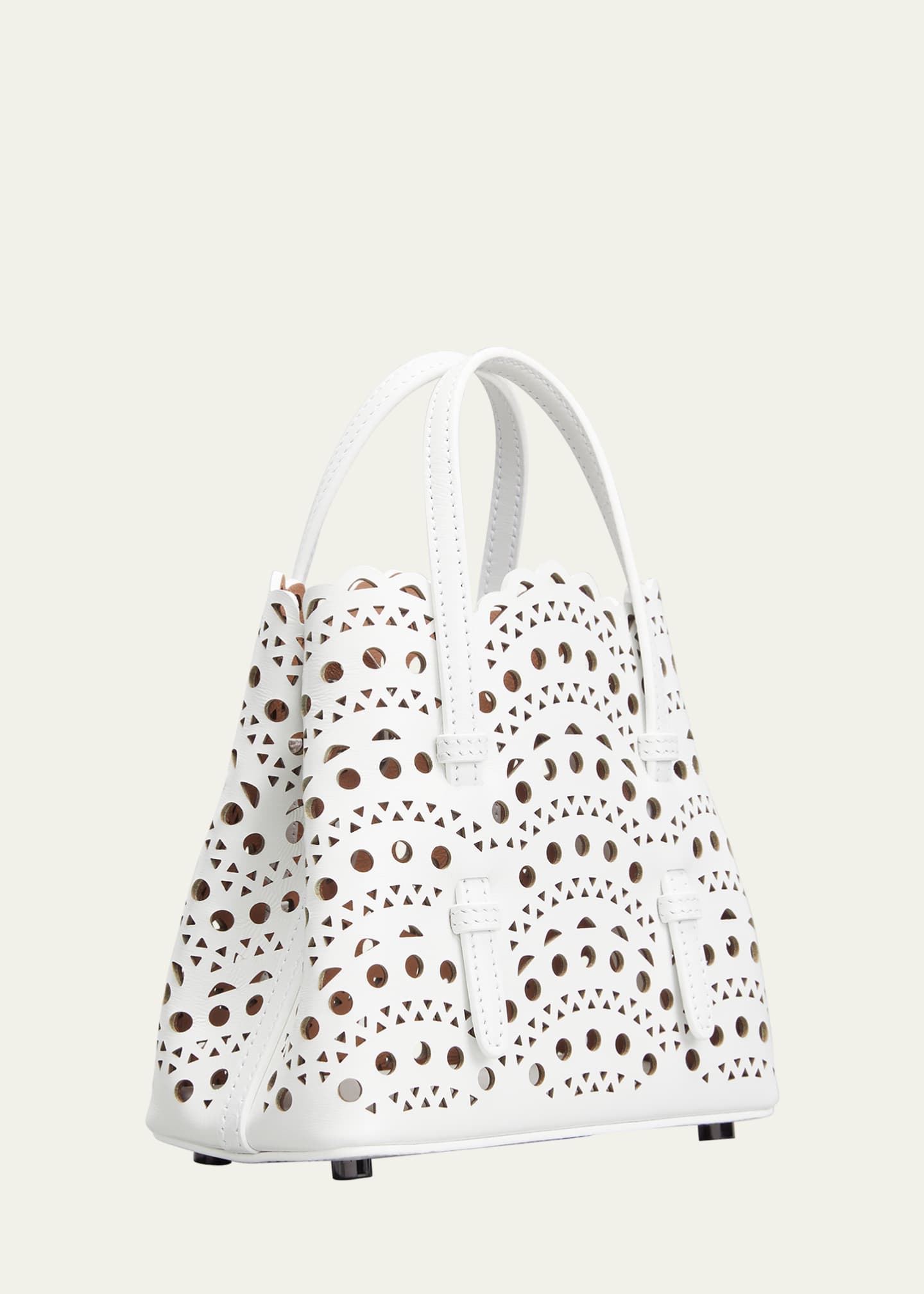 ALAIA Mina Mini Cutout Top Handle Bag Bergdorf Goodman