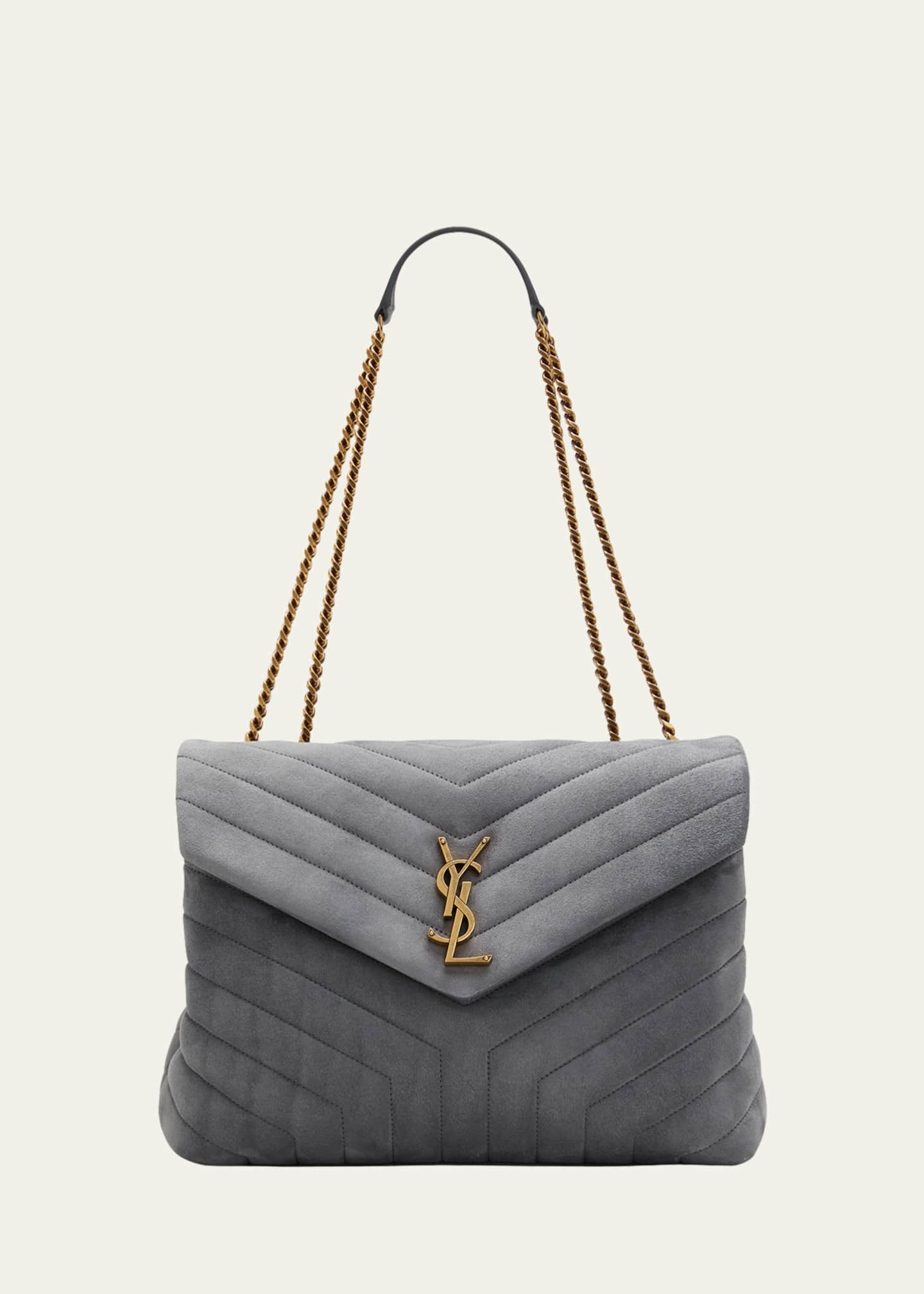 Saint Laurent Medium Loulou Quilted Shoulder Bag