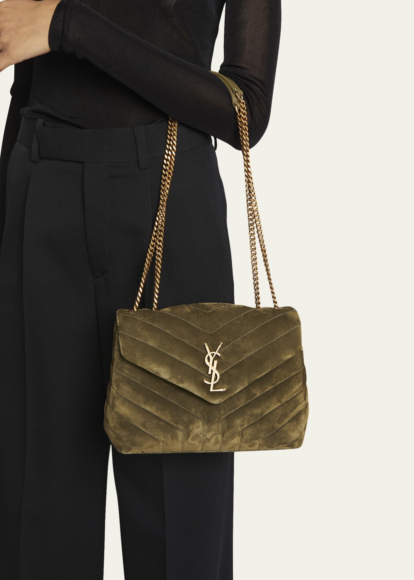 Saint laurent small loulou hot sale bag