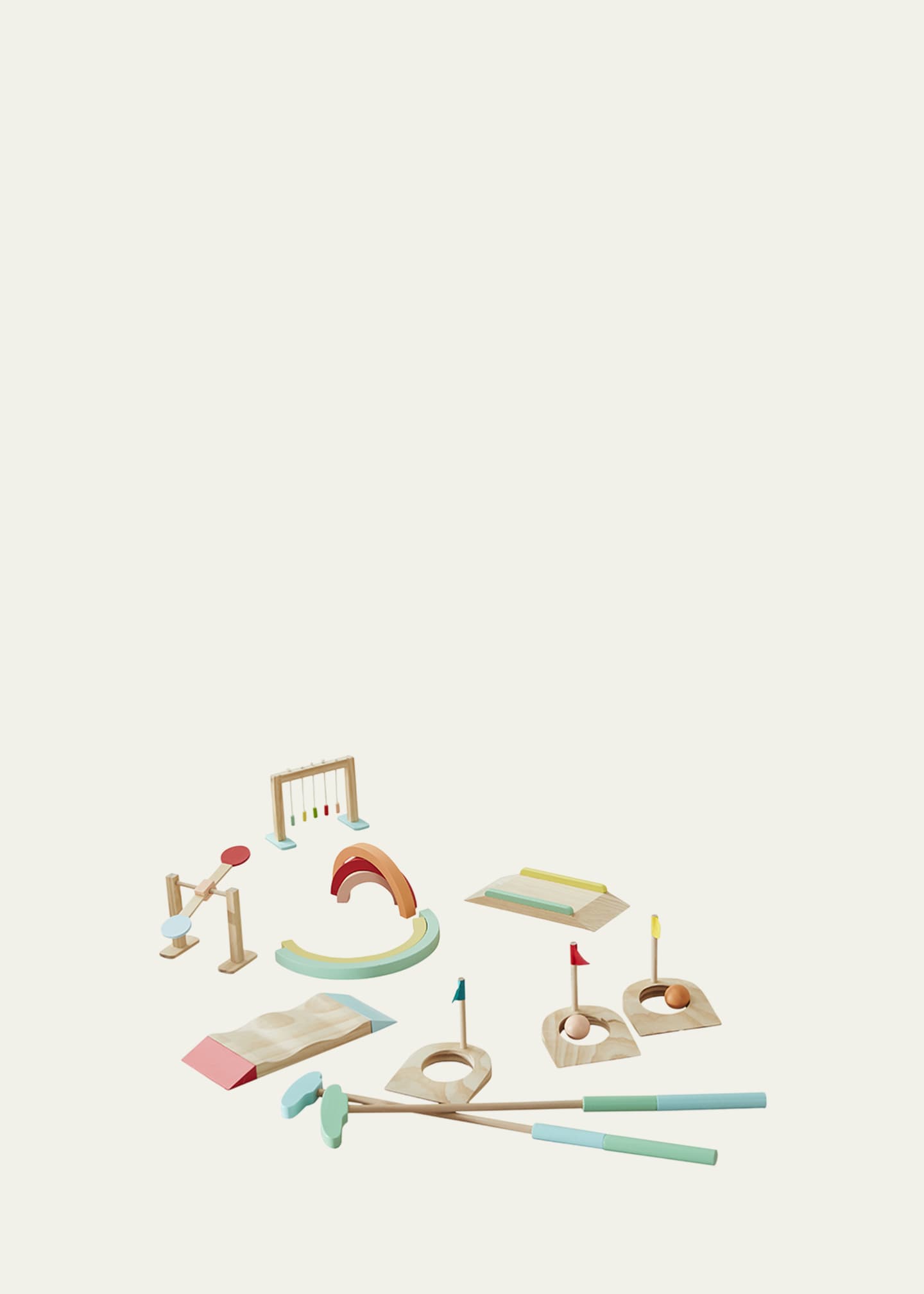 Mini golf play set top