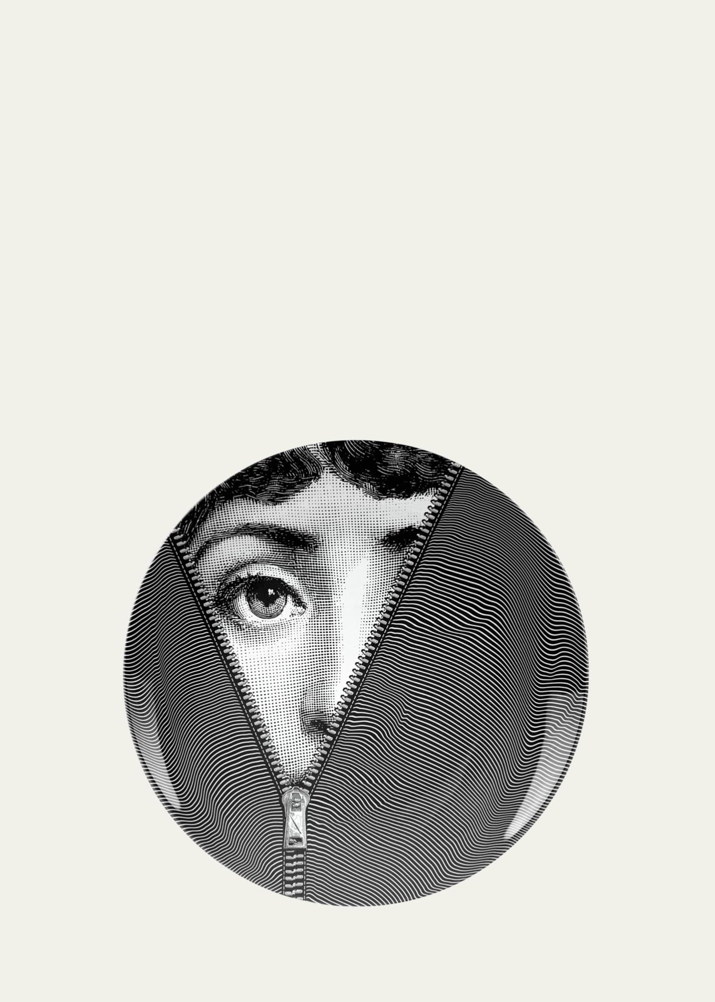Fornasetti Tema E Variazioni n. 401 Zipper Wall Plate