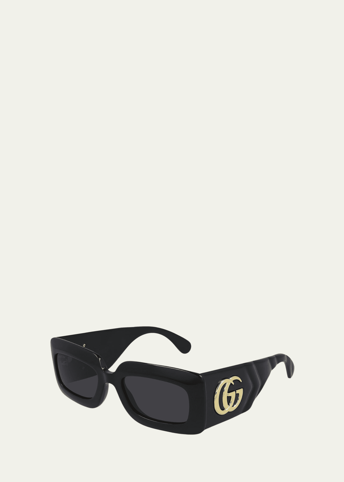 Gucci GG Rectangular Acetate Sunglasses for Men