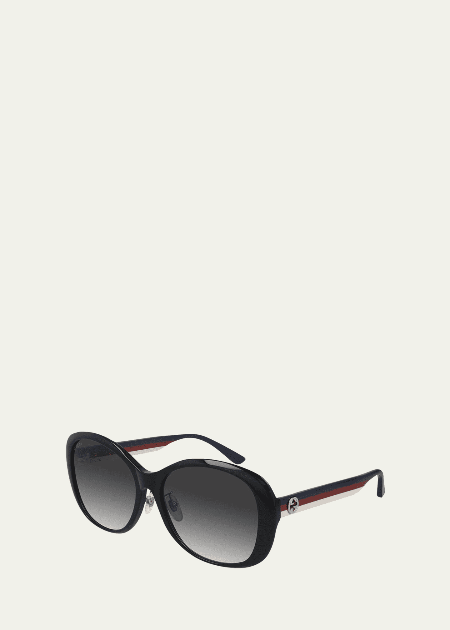 Gucci oversized round acetate hotsell sunglasses