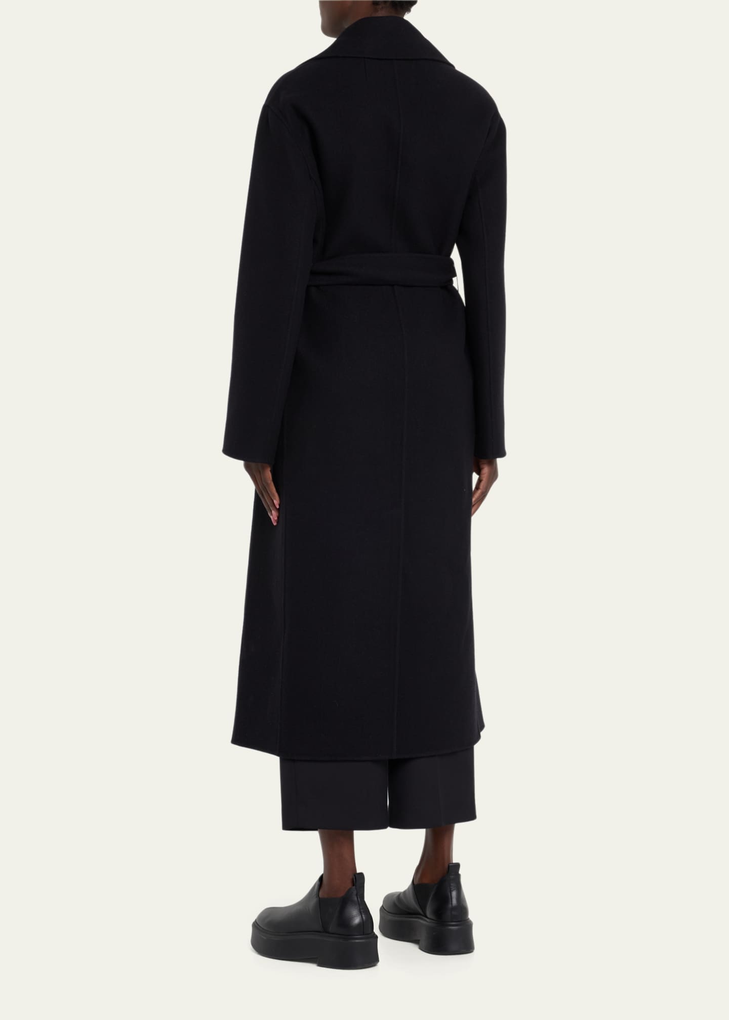 THE ROW Malika Belted Coat - Bergdorf Goodman