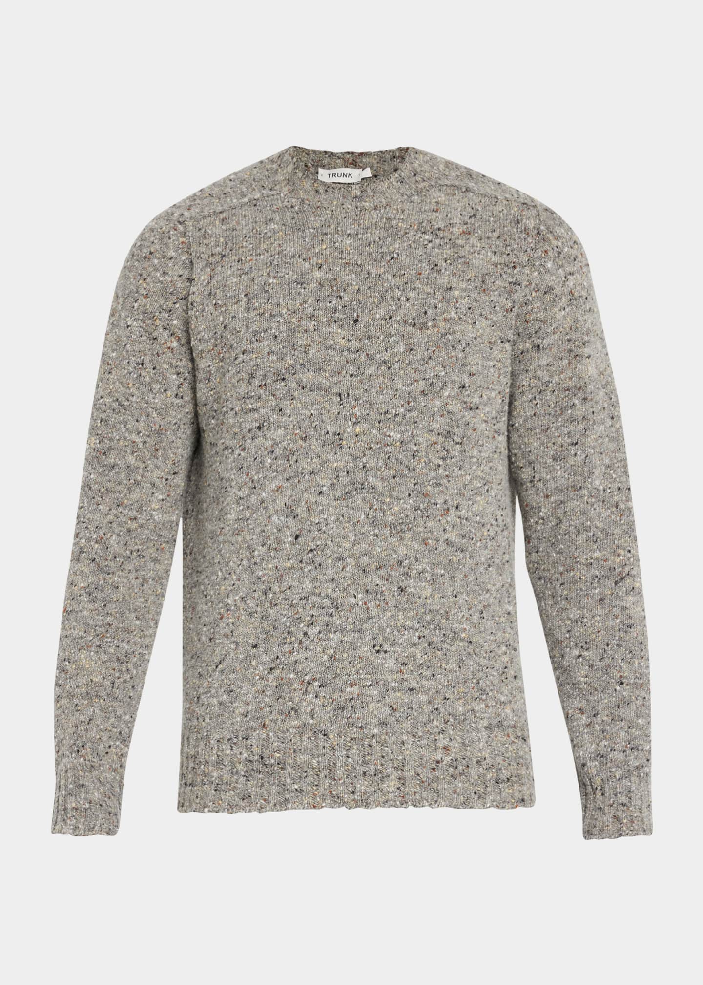 Trunk Men's Norfolk Chunky 3Ply Wool Cardigan Sweater Bergdorf Goodman