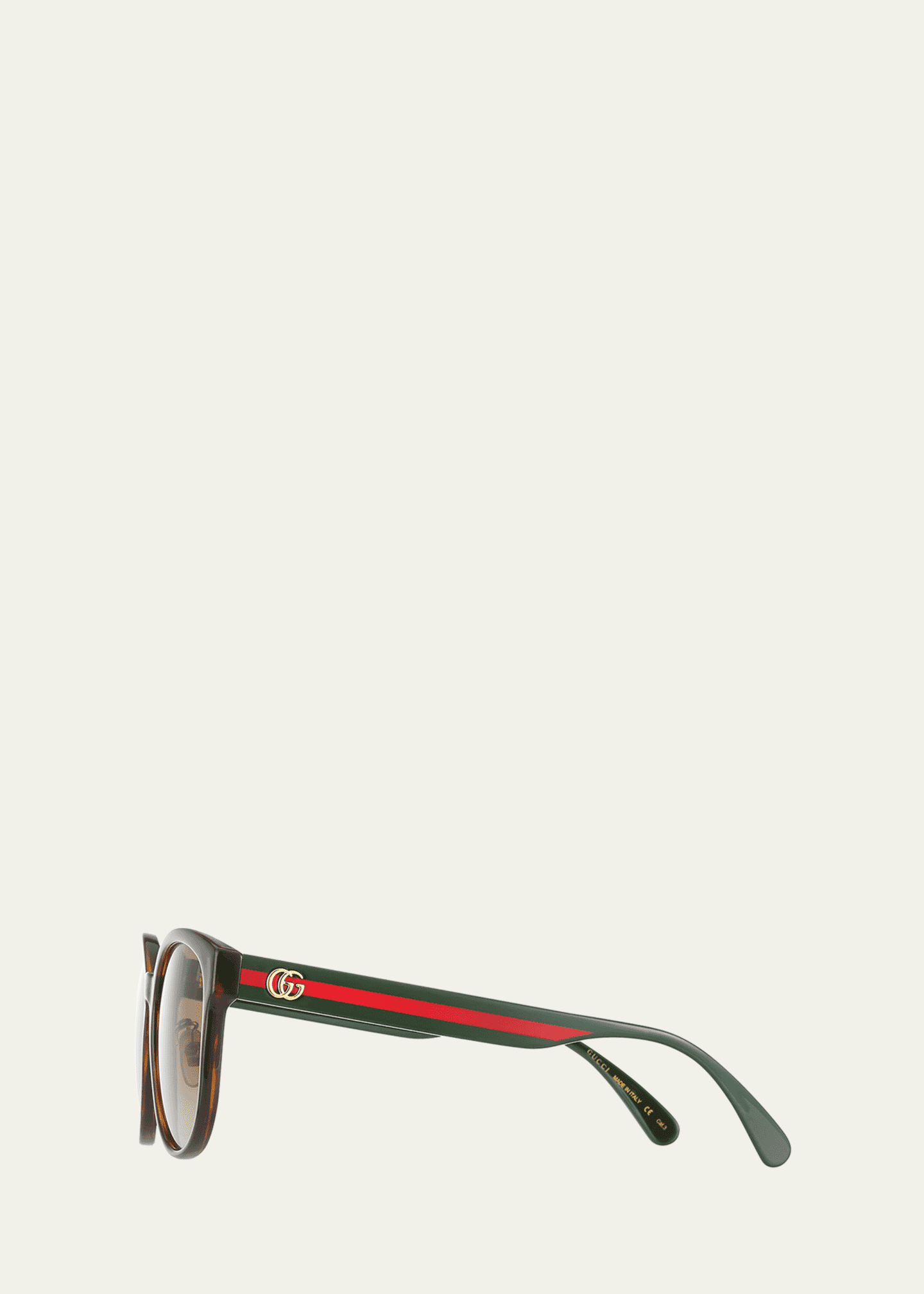 Gucci Round Acetate Sunglasses Image 3 of 3