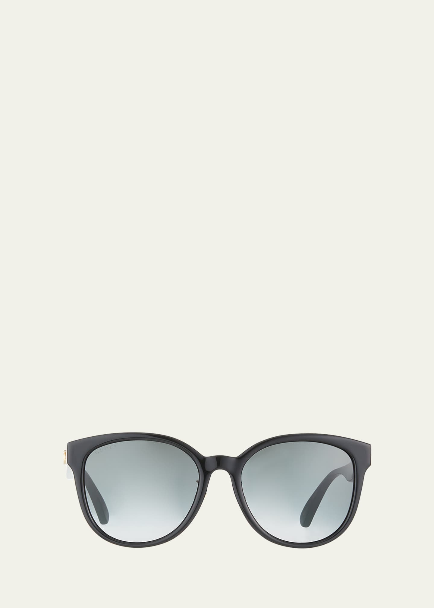 Gucci round acetate sunglasses sales