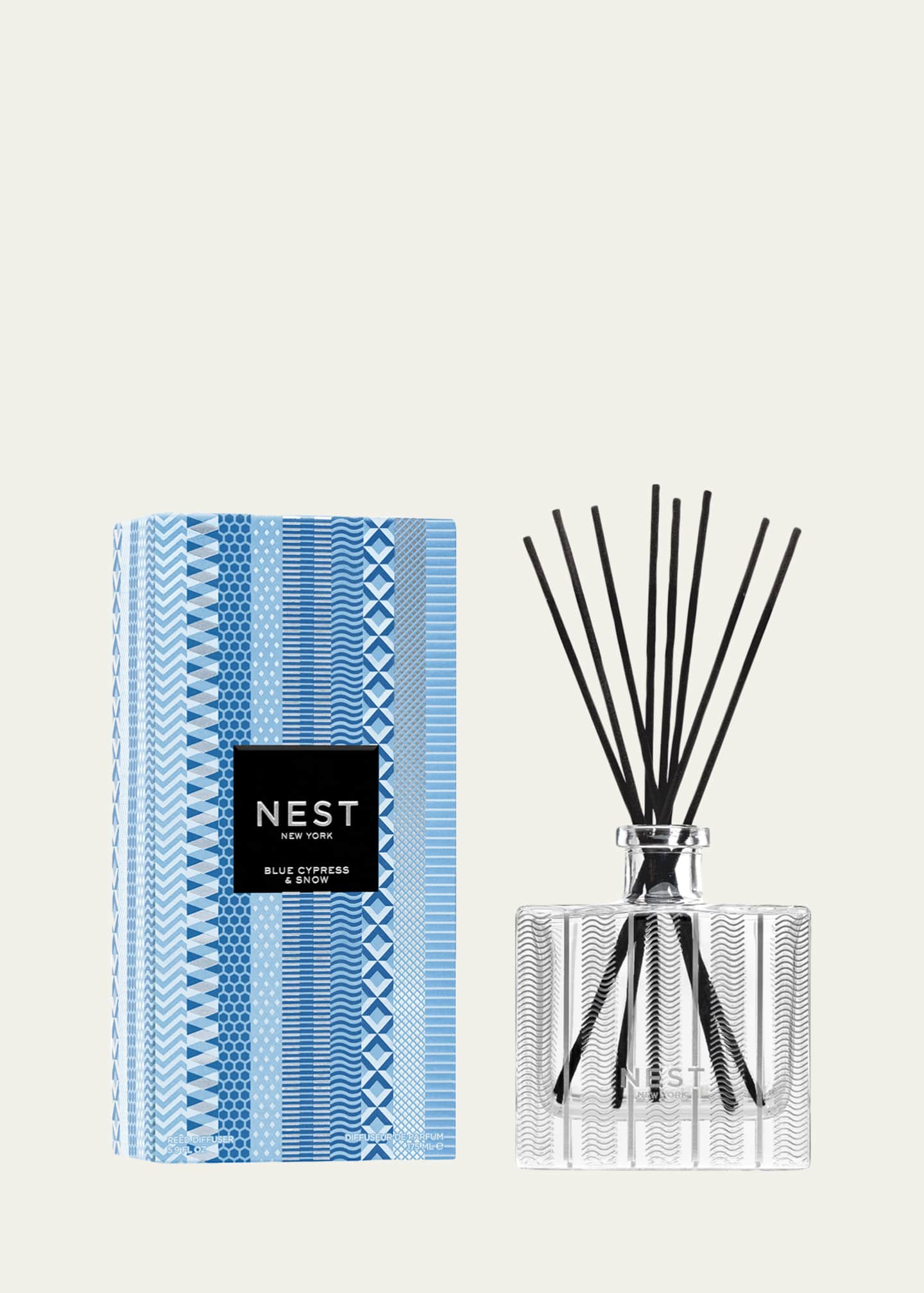 NEST New York 6 oz. Blue Cypress and Snow Reed Diffuser Bergdorf Goodman